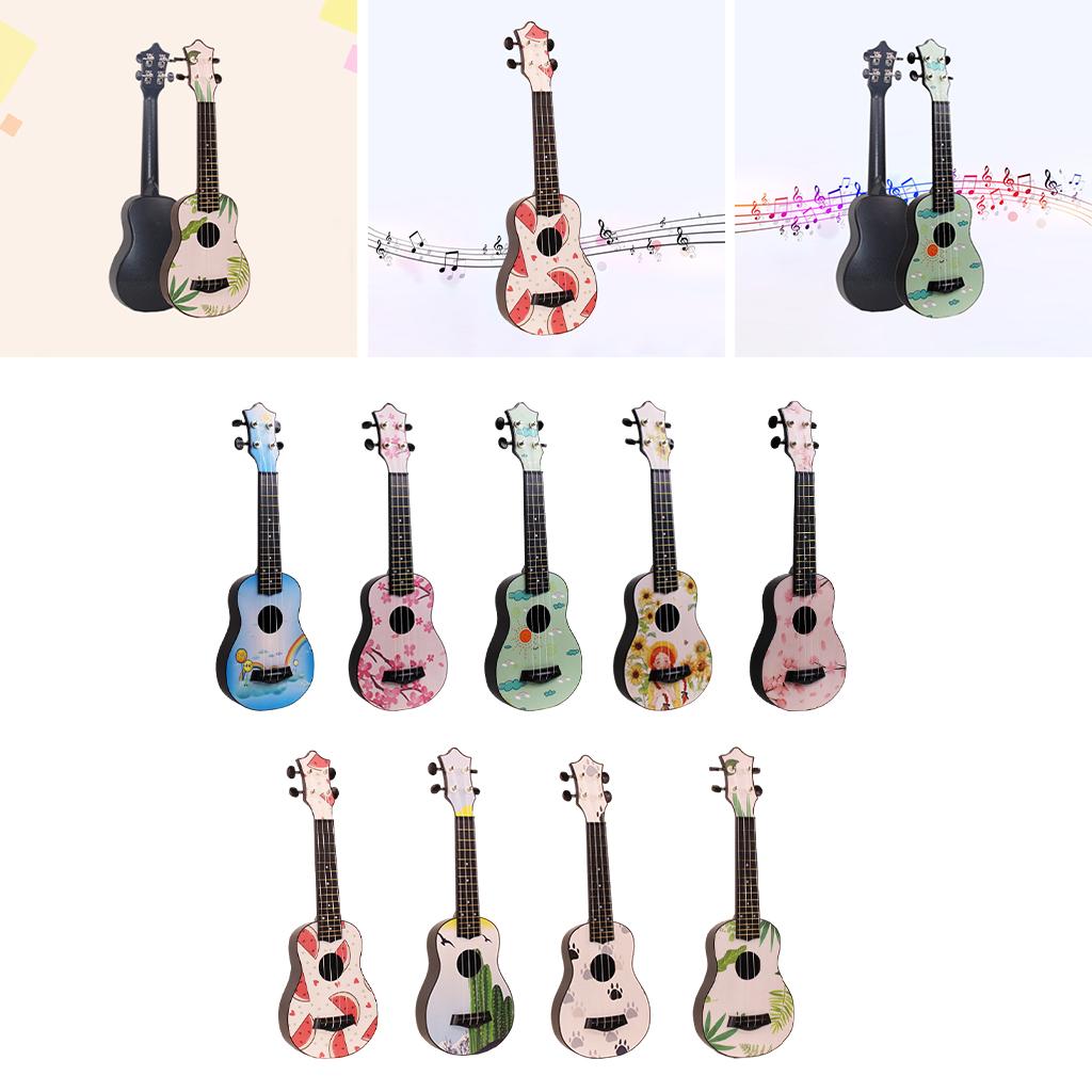 21inch 4Strings Ukulele Small Guitar for Kids Beginners Love Watermelon