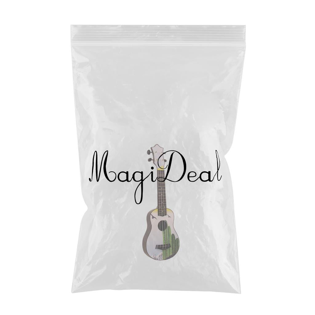 21inch 4Strings Ukulele Small Guitar for Kids Beginners Cactus