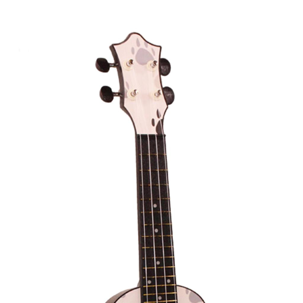 21inch 4Strings Ukulele Small Guitar for Kids Beginners Cat Paw
