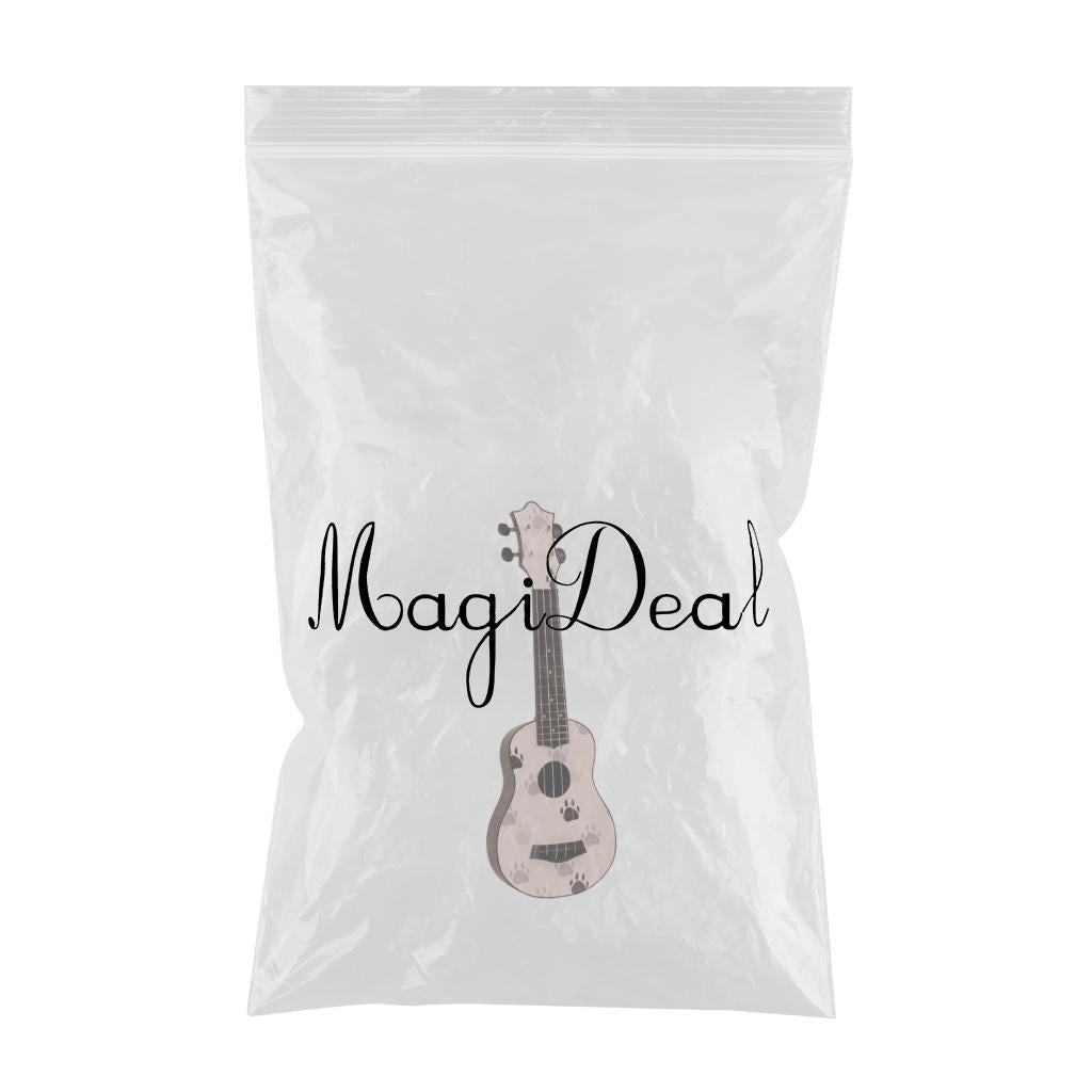 21inch 4Strings Ukulele Small Guitar for Kids Beginners Cat Paw
