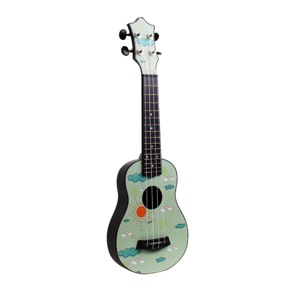 21inch 4Strings Ukulele Small Guitar for Kids Beginners Green