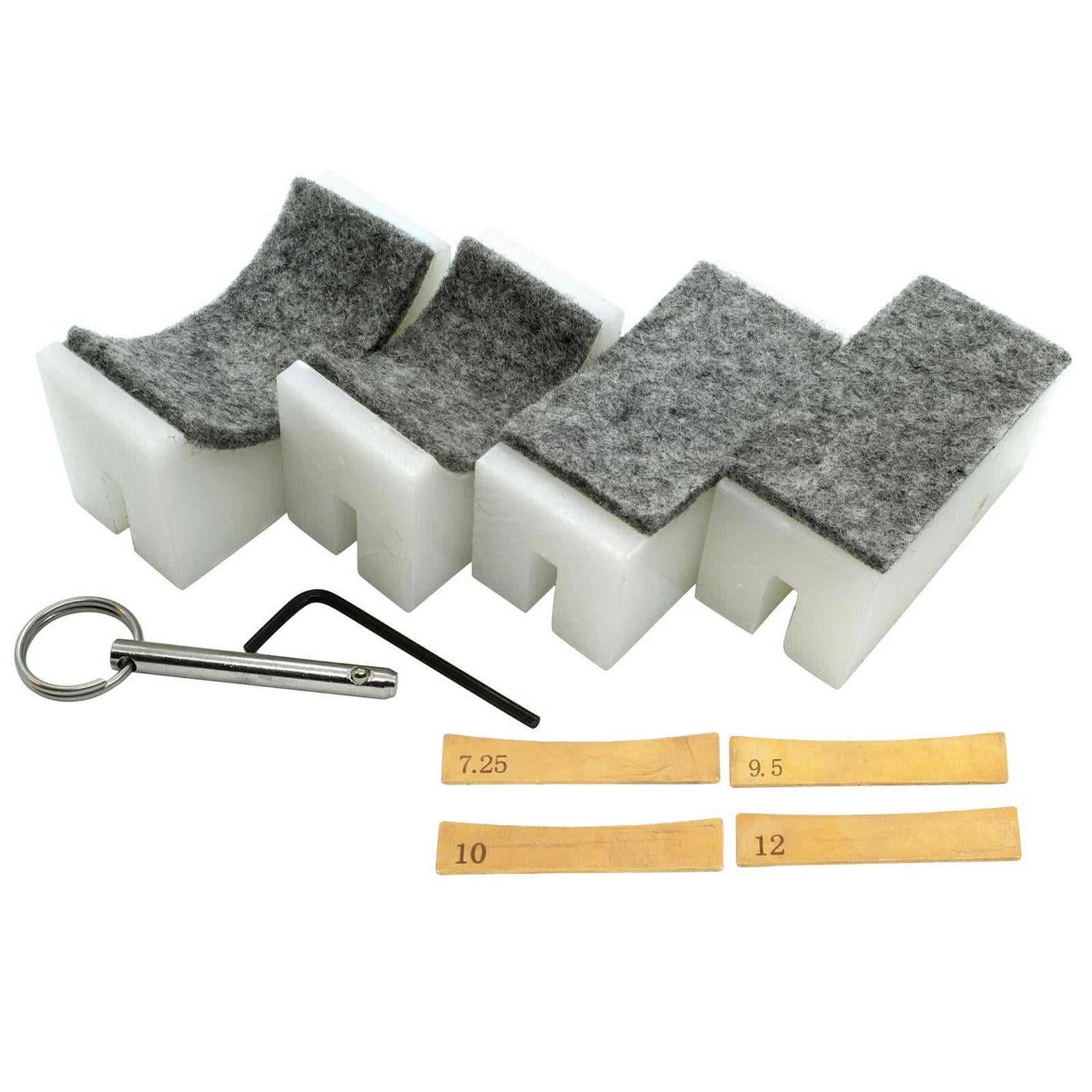 Hand Held Fret Press Guitar Repair Tool Luthier Fretting Tool for Bass 11pcs