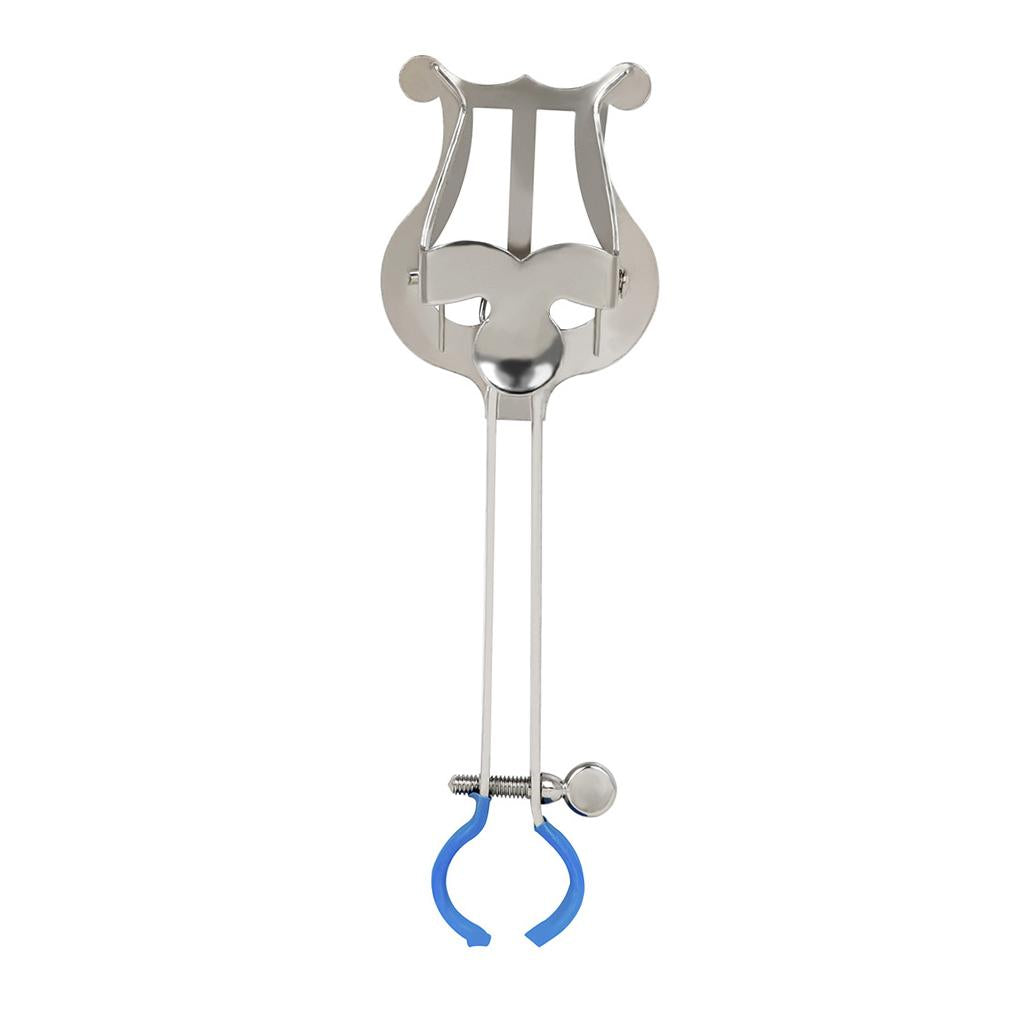 Durable Clarinet Lyre Sheet Music Clamp Stand Instrument Holder for Trombone
