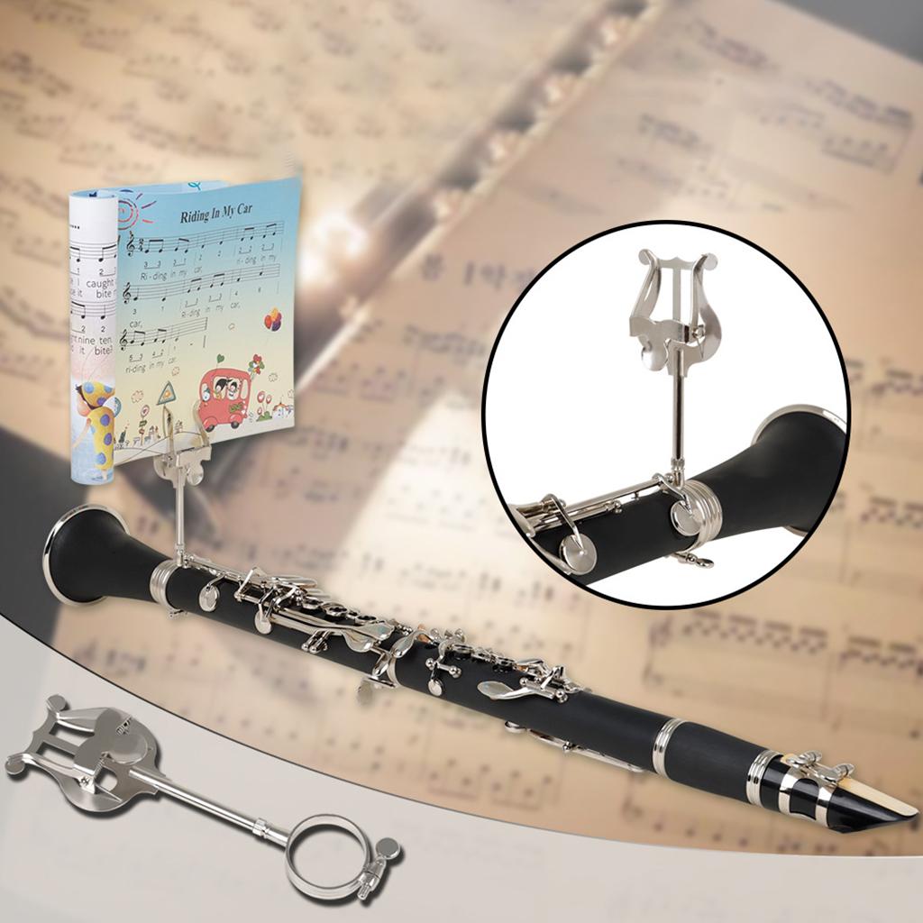 Saxophone Marching Clamp Replacement for Alto Tenor Saxophone