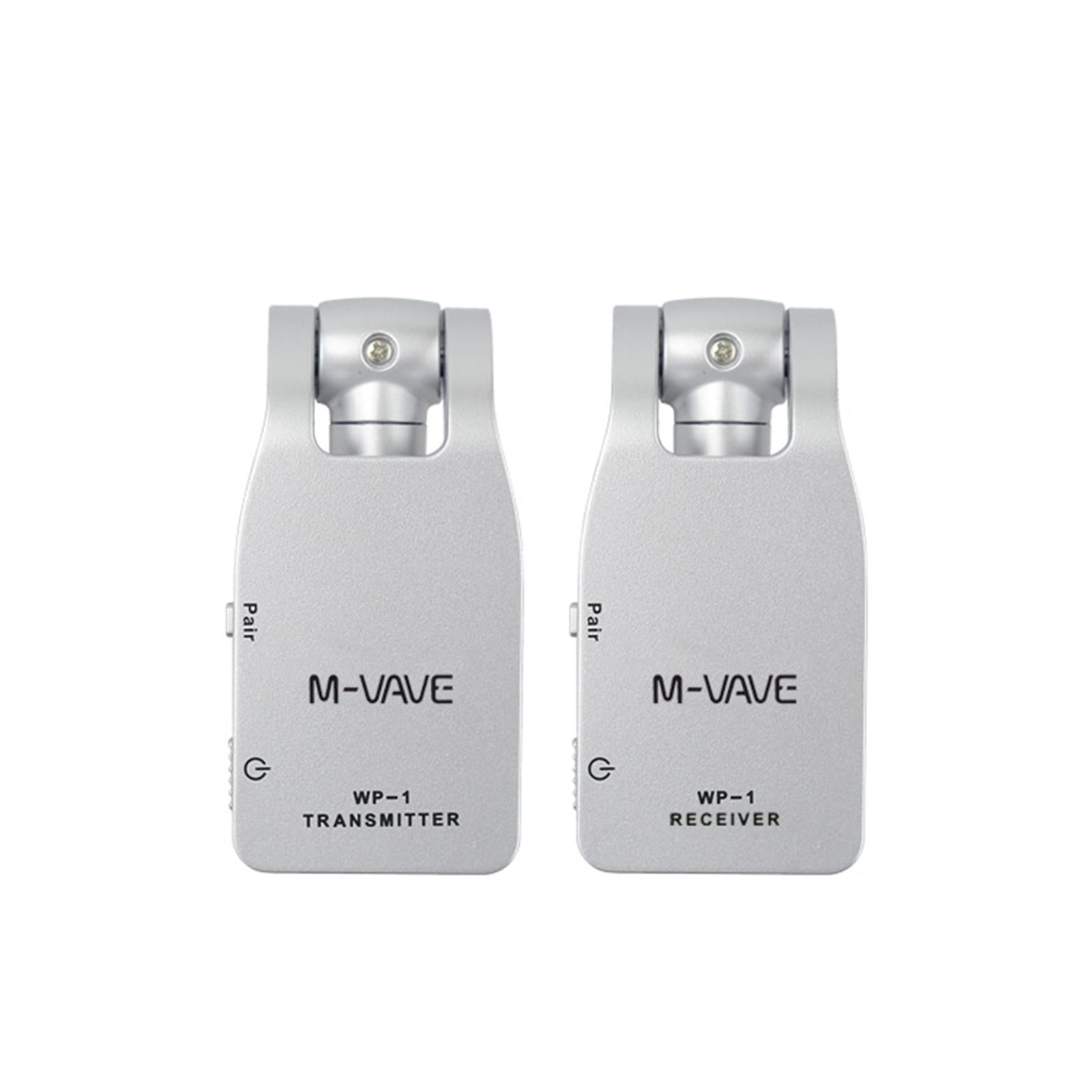 Wireless Transmitter Receiver 6 Channels Lithium Battery Rechargeable Guitar