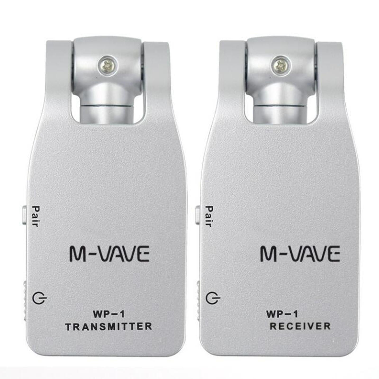 Wireless Transmitter Receiver 6 Channels Lithium Battery Rechargeable Guitar
