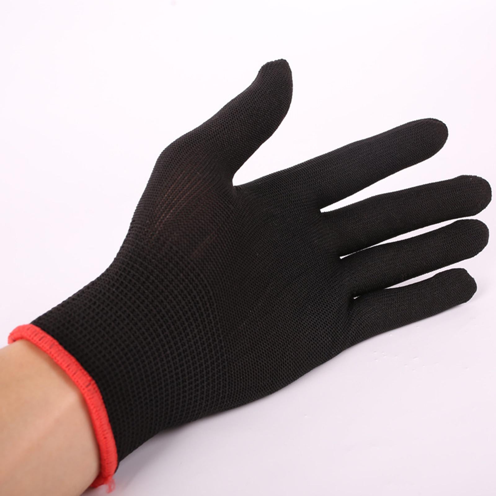 Guitar Glove, Bass Glove, Musician's Practice Glove 2Pcs - COLOR - Black L