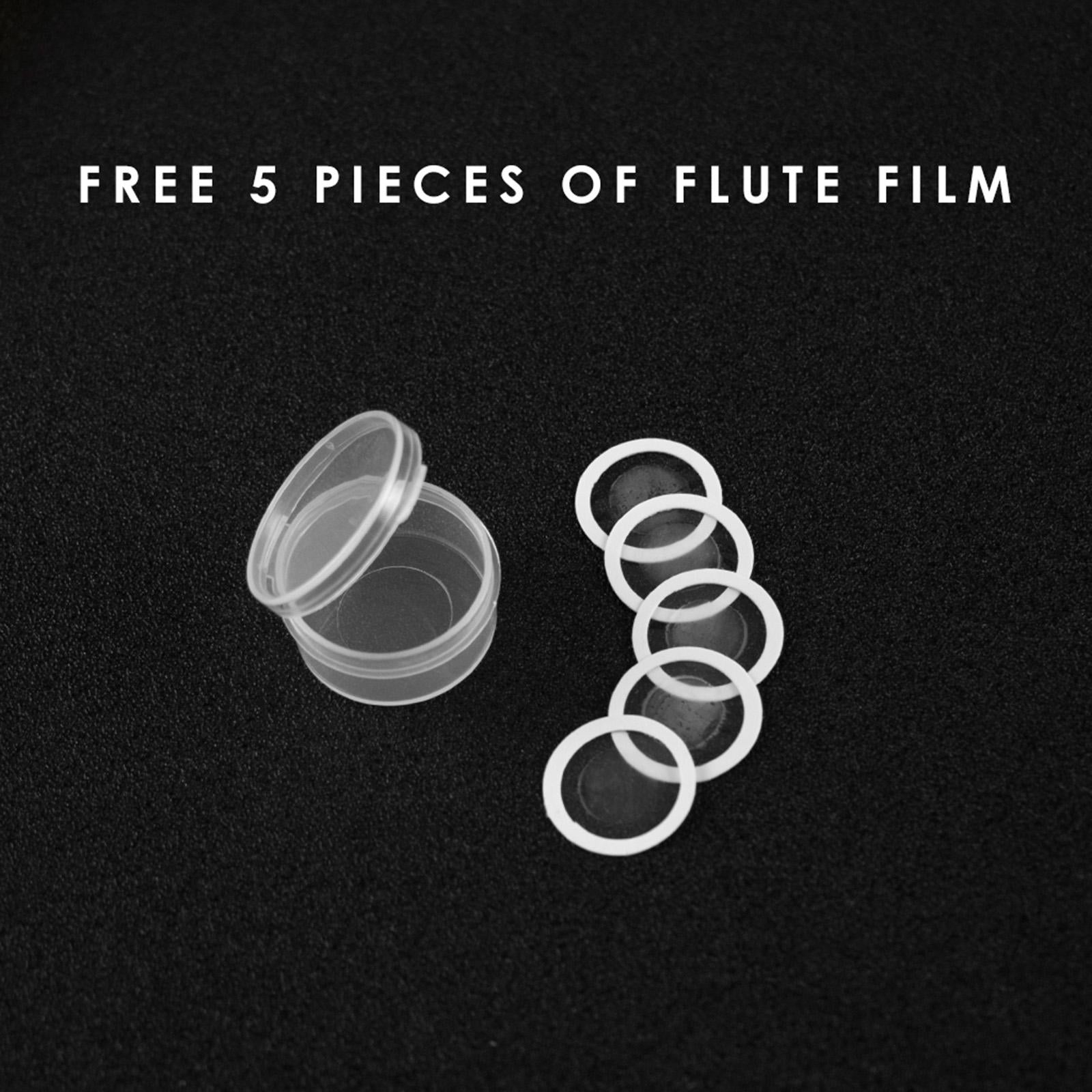 Aluminum Alloy Kazoo Flute Diaphragm Mouth for Piano Ukulele Musical Toys Gold