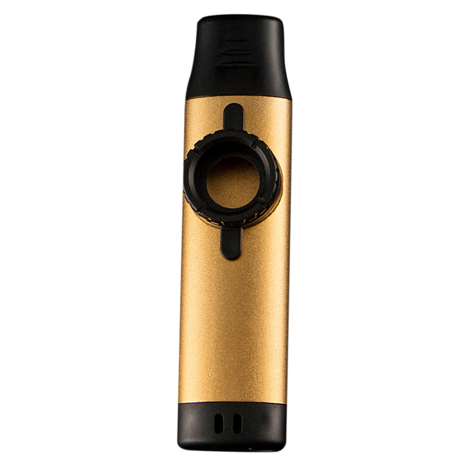 Aluminum Alloy Kazoo Flute Diaphragm Mouth for Piano Ukulele Musical Toys Gold