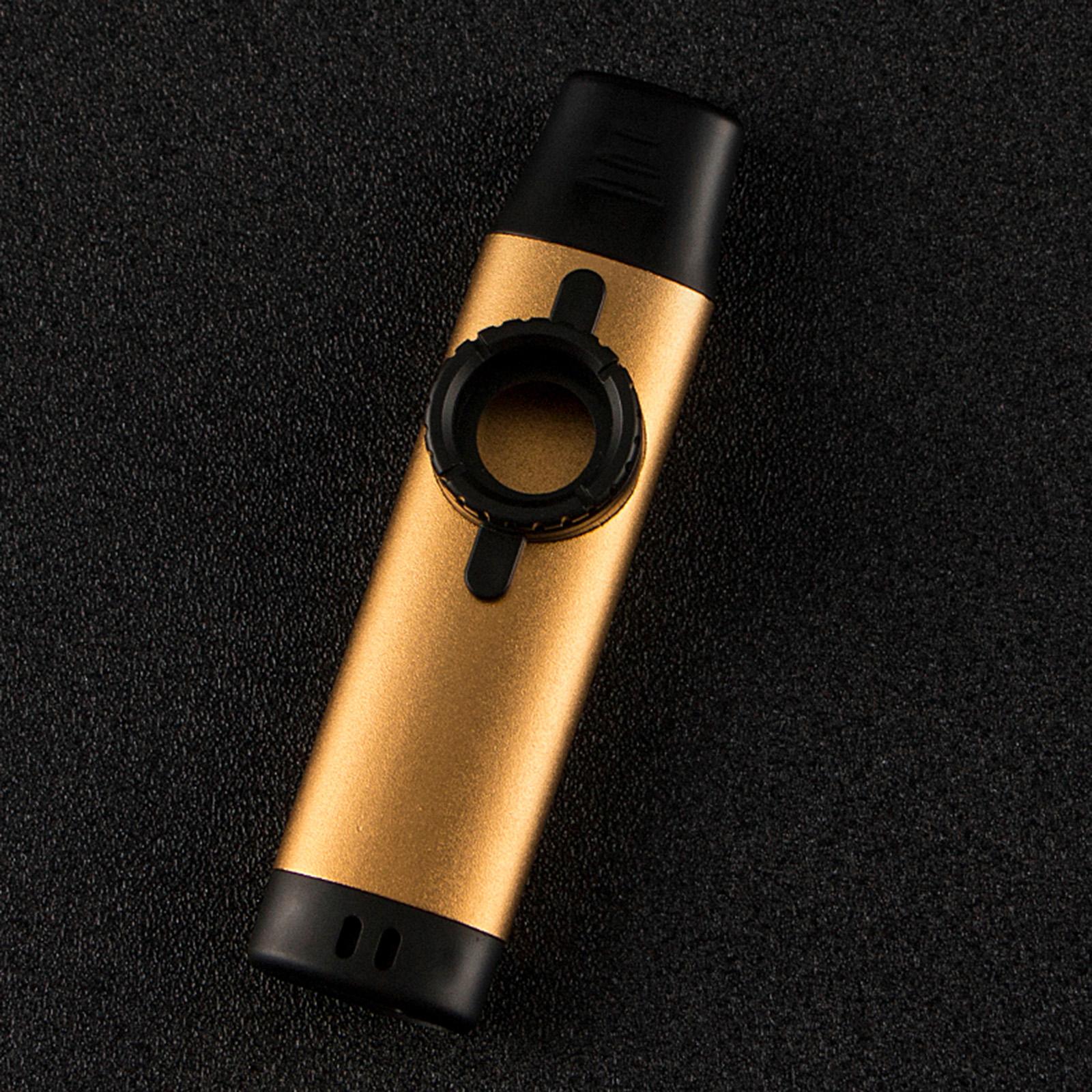 Aluminum Alloy Kazoo Flute Diaphragm Mouth for Piano Ukulele Musical Toys Gold