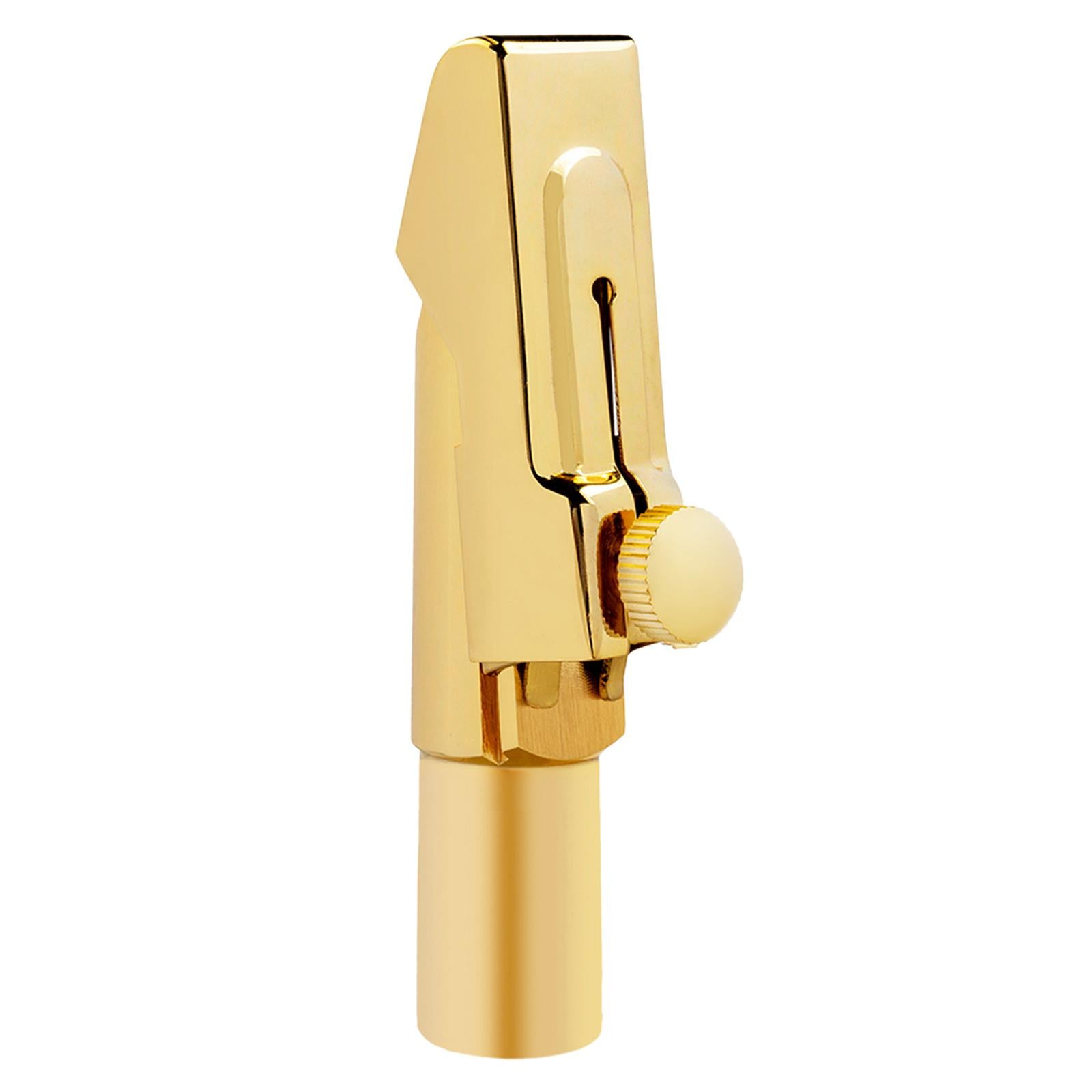 Metal Gold-Plated Baritone Saxophone Mouthpiece for Saxophone Accessory Size 5