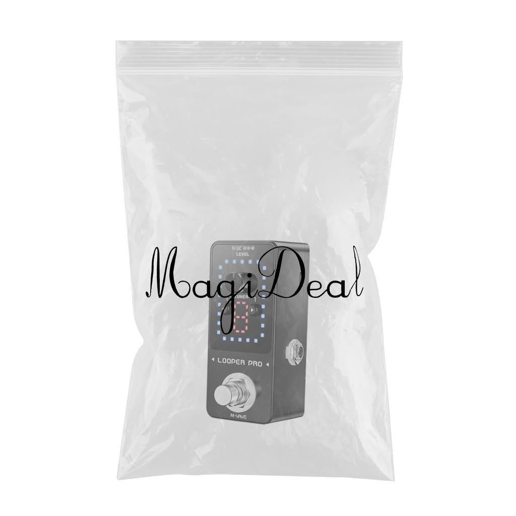 Mini 9 Loopers 40 minute Loop Recording Guitar Effects Pedal LED Display