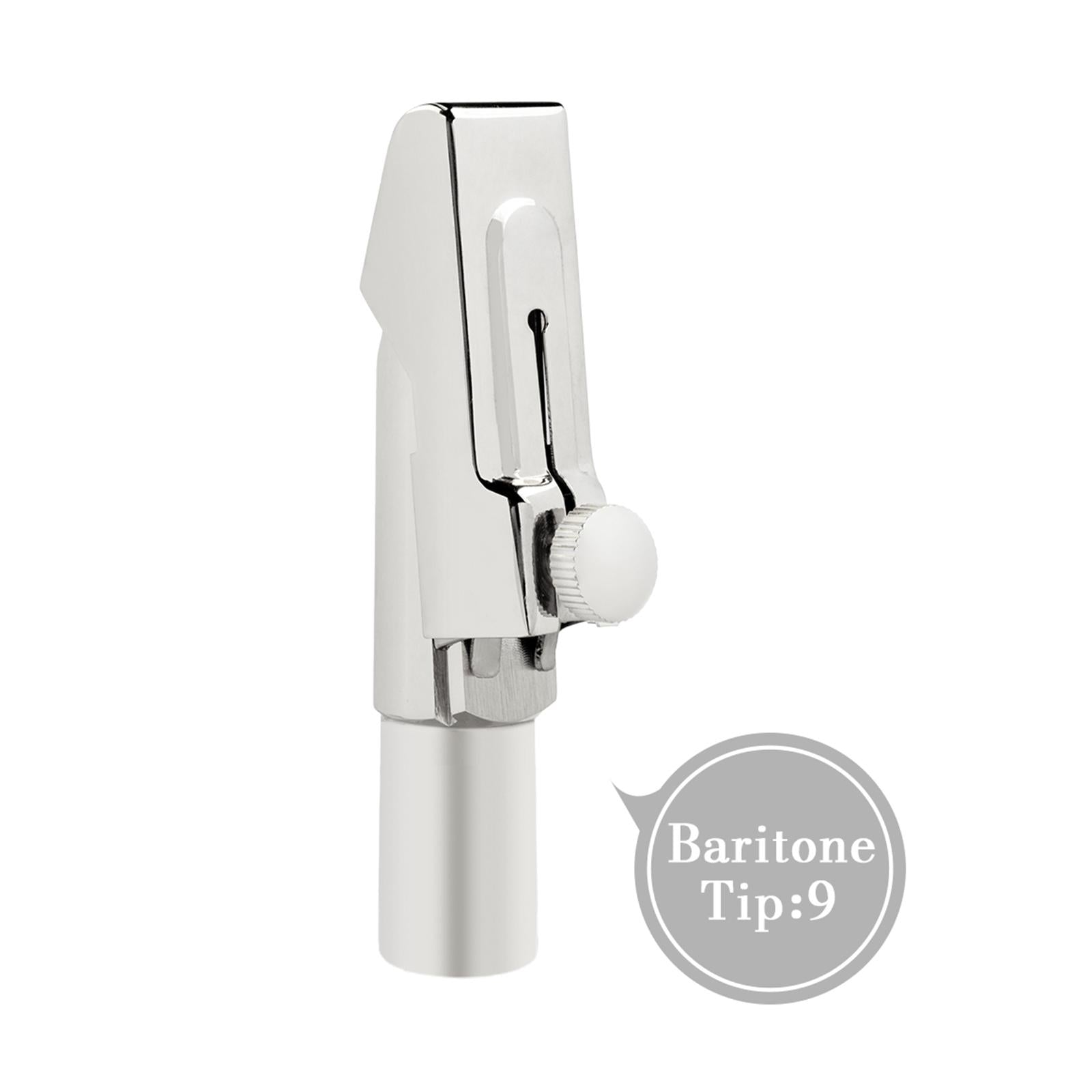 Metal Baritone Sax Mouthpiece Beginners Musical Instrument Accessory Size 9