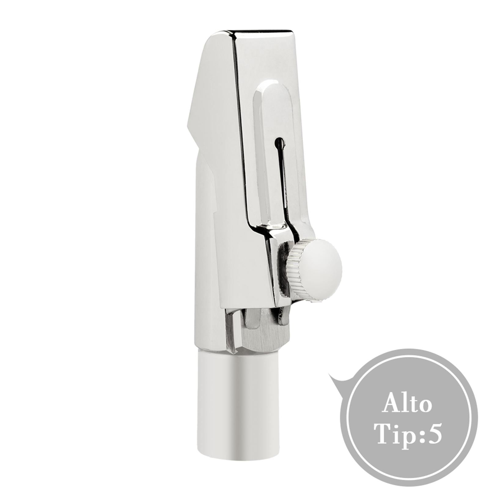 Metal Alto Sax Mouthpiece Beginners Musical Instrument Accessories Size 8
