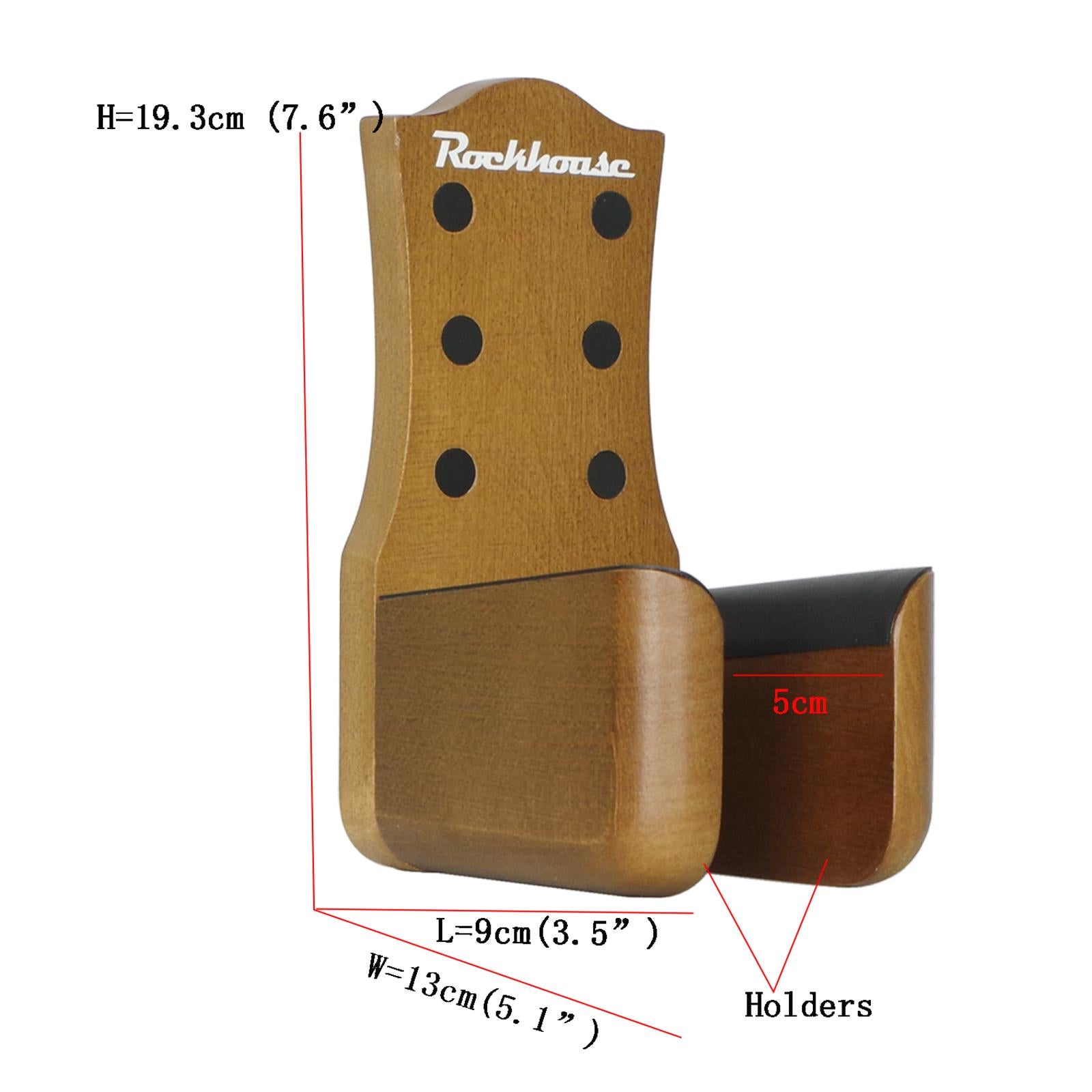 Guitar Hanger Wall Mount Guitar Hanger Rack for Ukulele Musical Instruments