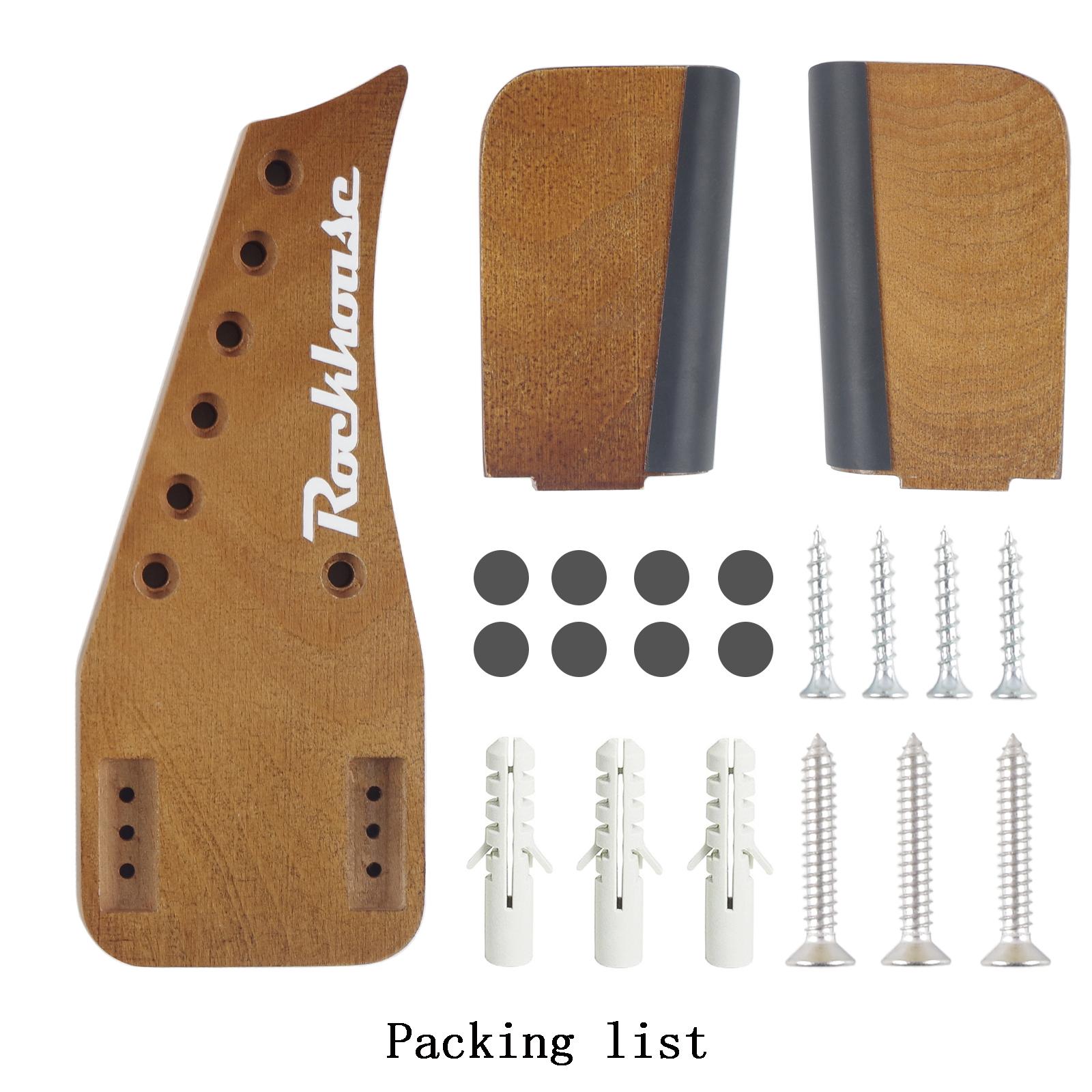 Wall Mount Guitar Hanger Guitar Holder Hanger for Acoustic Guitars Banjos