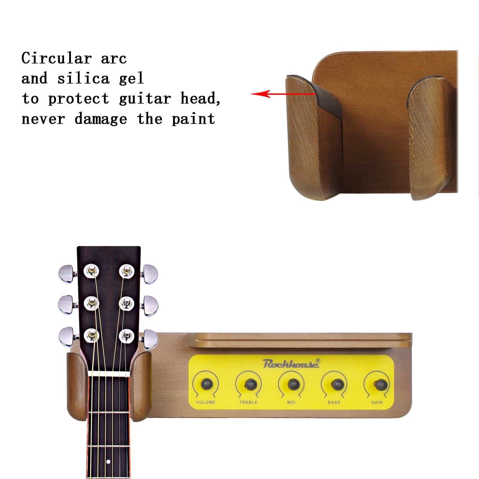 Guitar Wall Hanger Hanging for Acoustic Electric Guitar Guitar Players