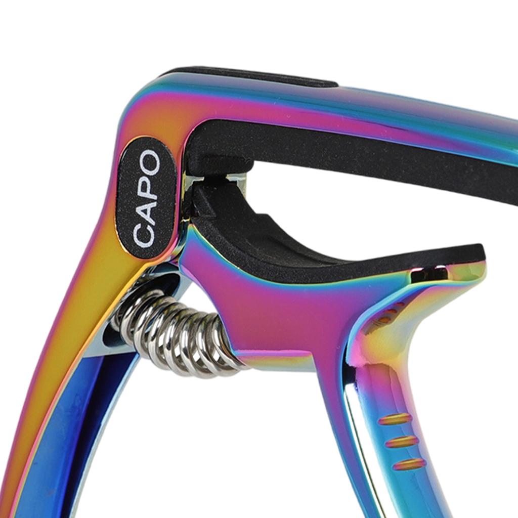 Guitar Capo Guitar Quick Clamp Capo for Acoustic Guitar Bass  Multicolour