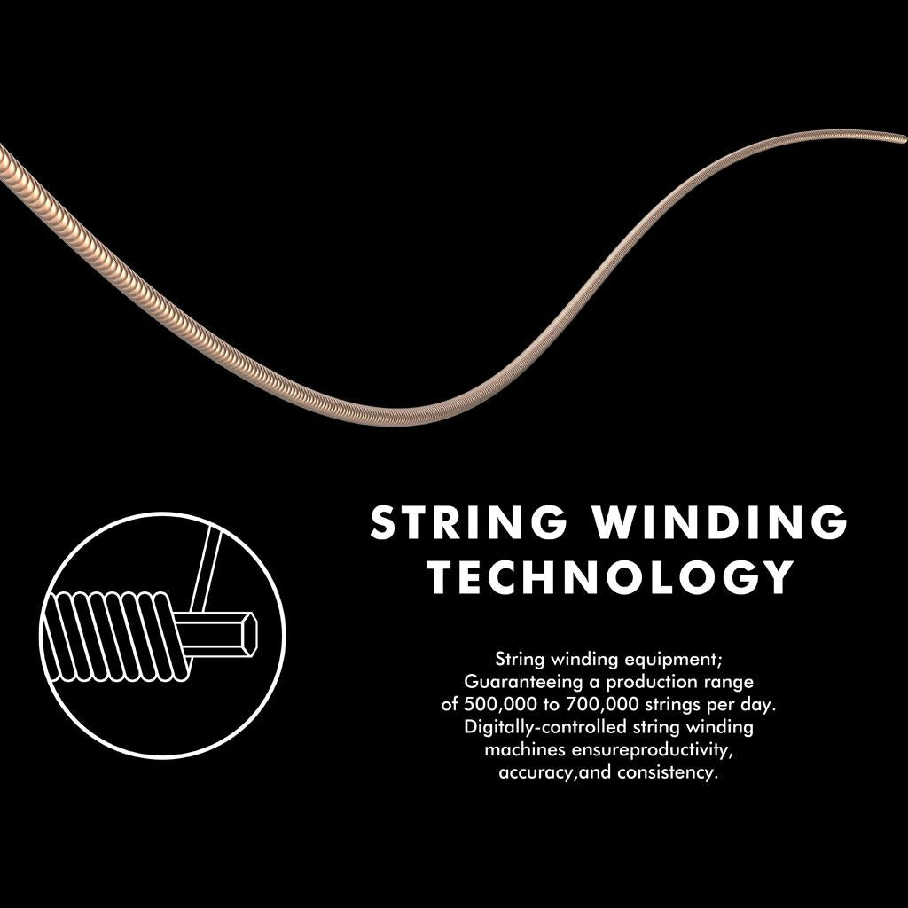 Guitar Steel Strings Replacement Light Tension Corrosion Resistant G1 G2 G3 G4