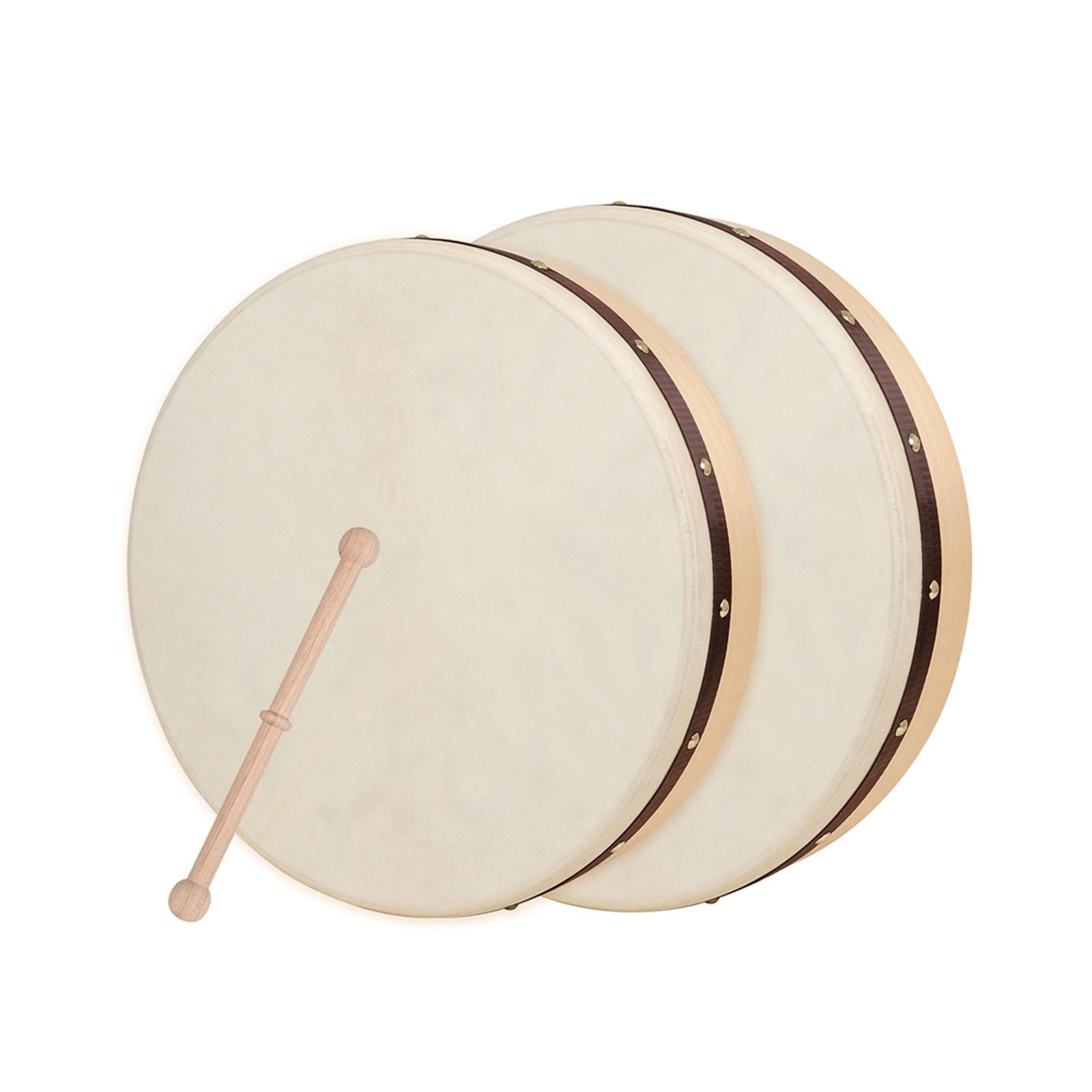WOODEN TAMBOURINES AND HAND DRUMS PERCUSSION MUSICAL INSTRUMENTS 16in