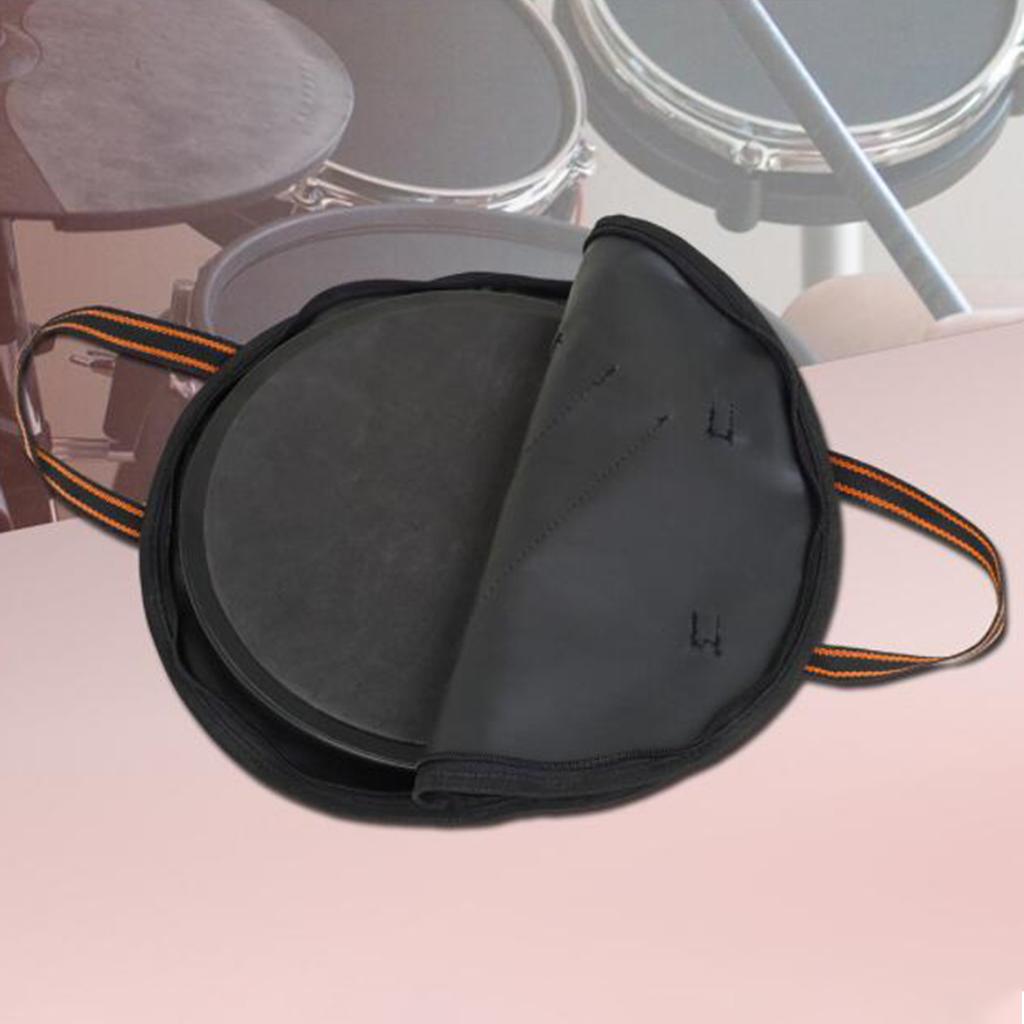 Portable 14 Inch Dumb Drum Bags Storage Bag Shoulder Bag Black