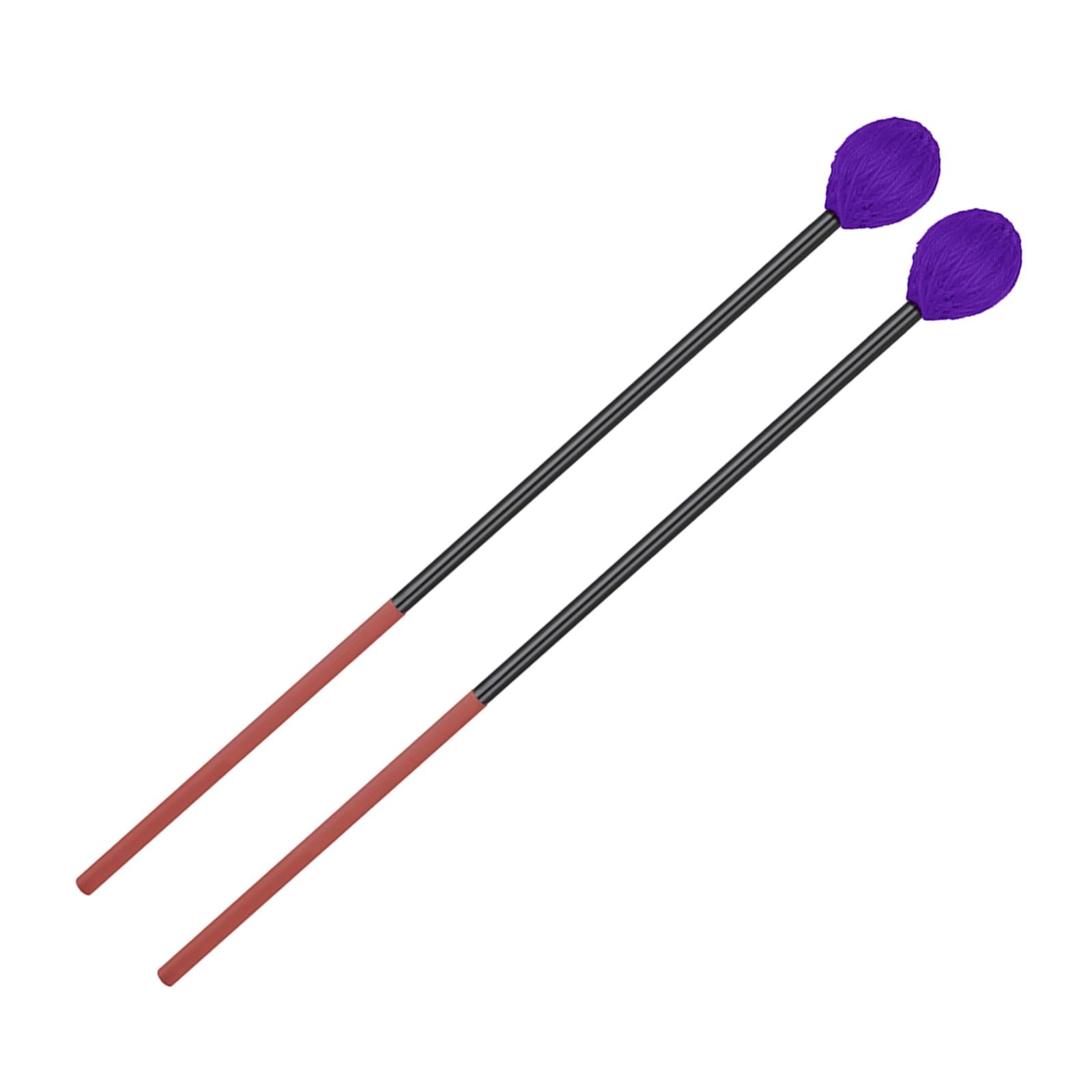 Marimba Mallets Mallet Sticks for Instrument Accessories Wood Block Chime Purple