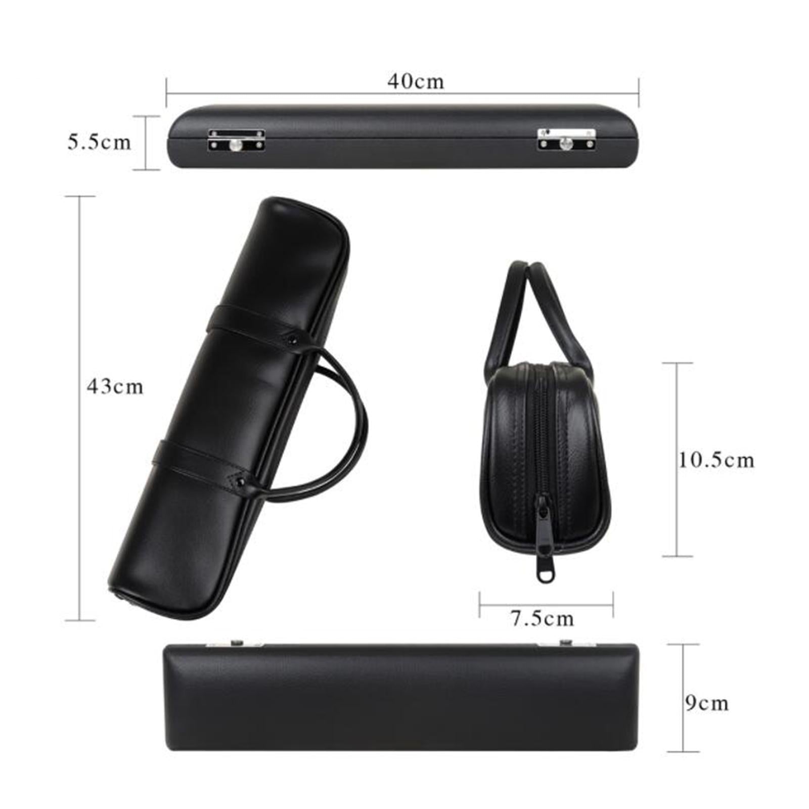 16 Hole Flute Case Carry Bag Padded Waterproof Lightweight for Concert Flute
