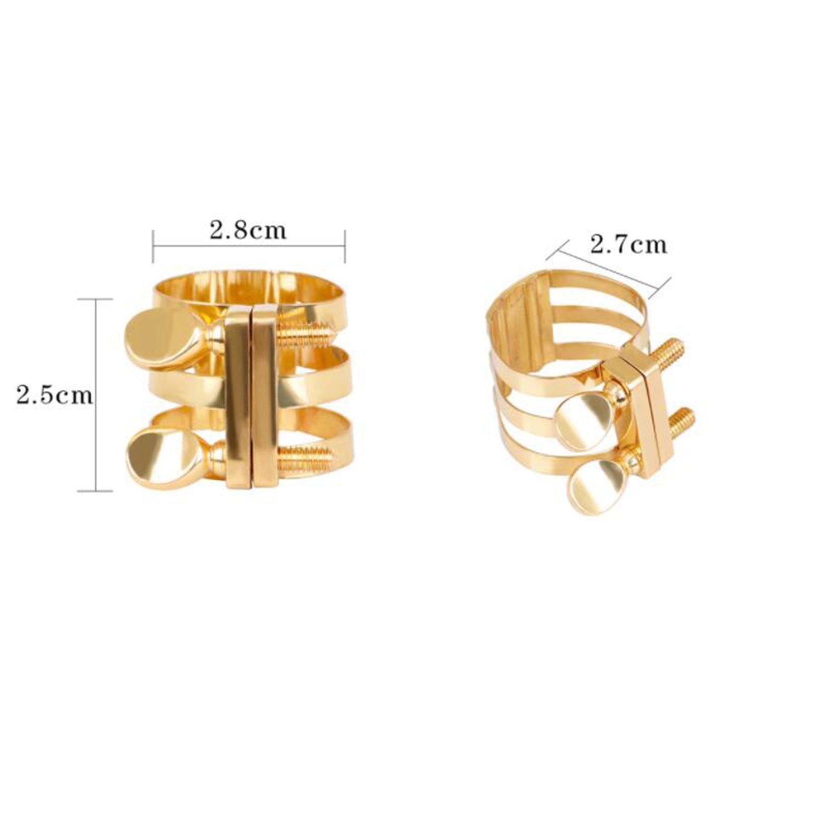 Copper Sax Ligature for Tenor/Alto/Soprano Saxophone Bakelite Clarinet