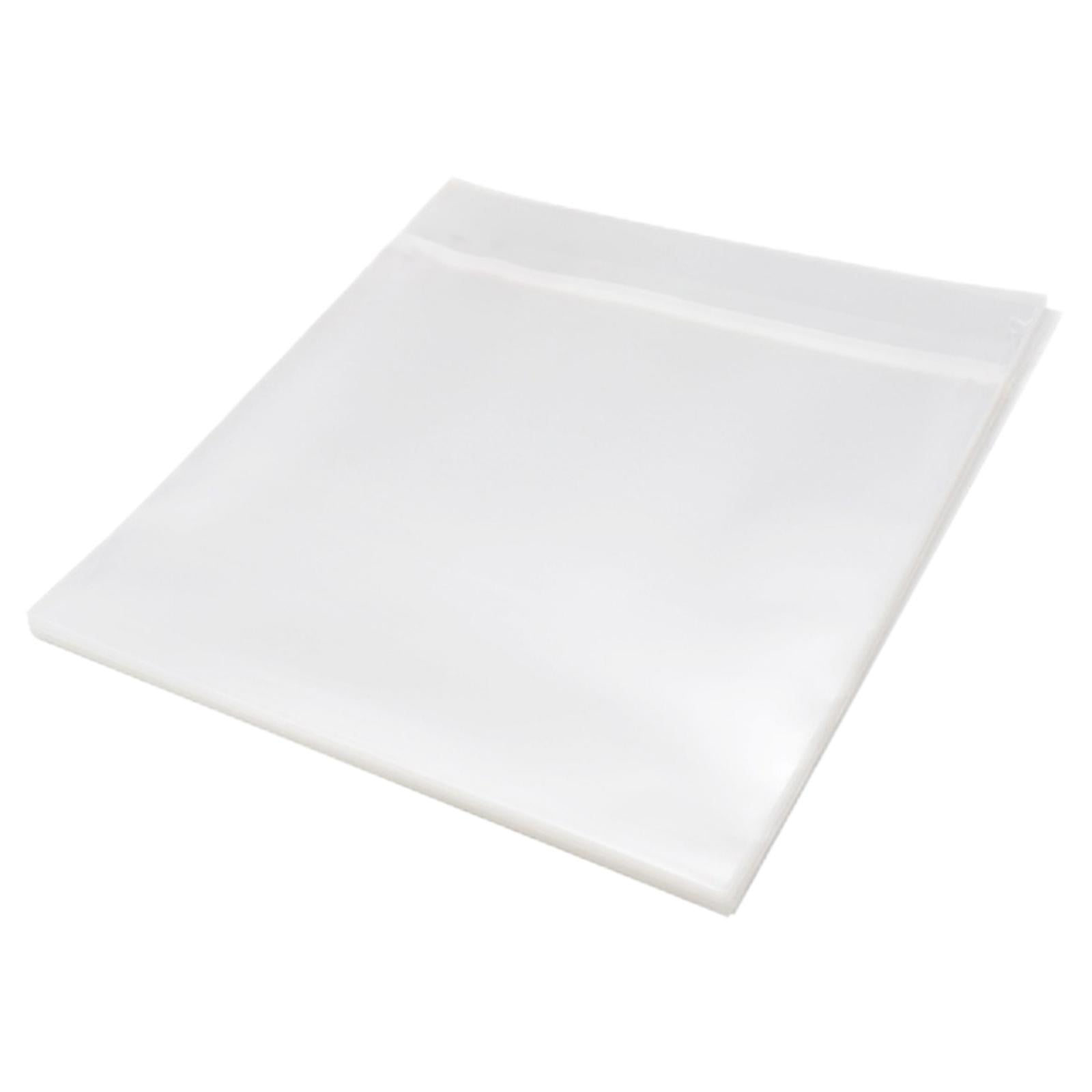 50Pcs Vinyl Record Sleeves Records Bag Reusable Clear for Turntable Player 10inch Recording
