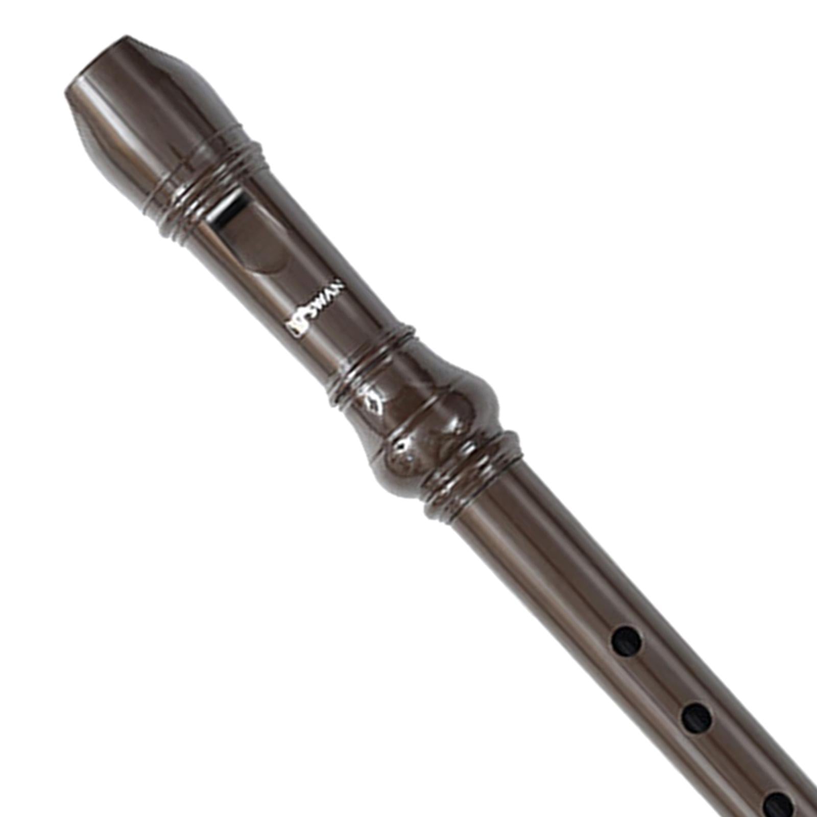German Style  Soprano Recorder Musical Instrument Gifts  Brown 6 Hole