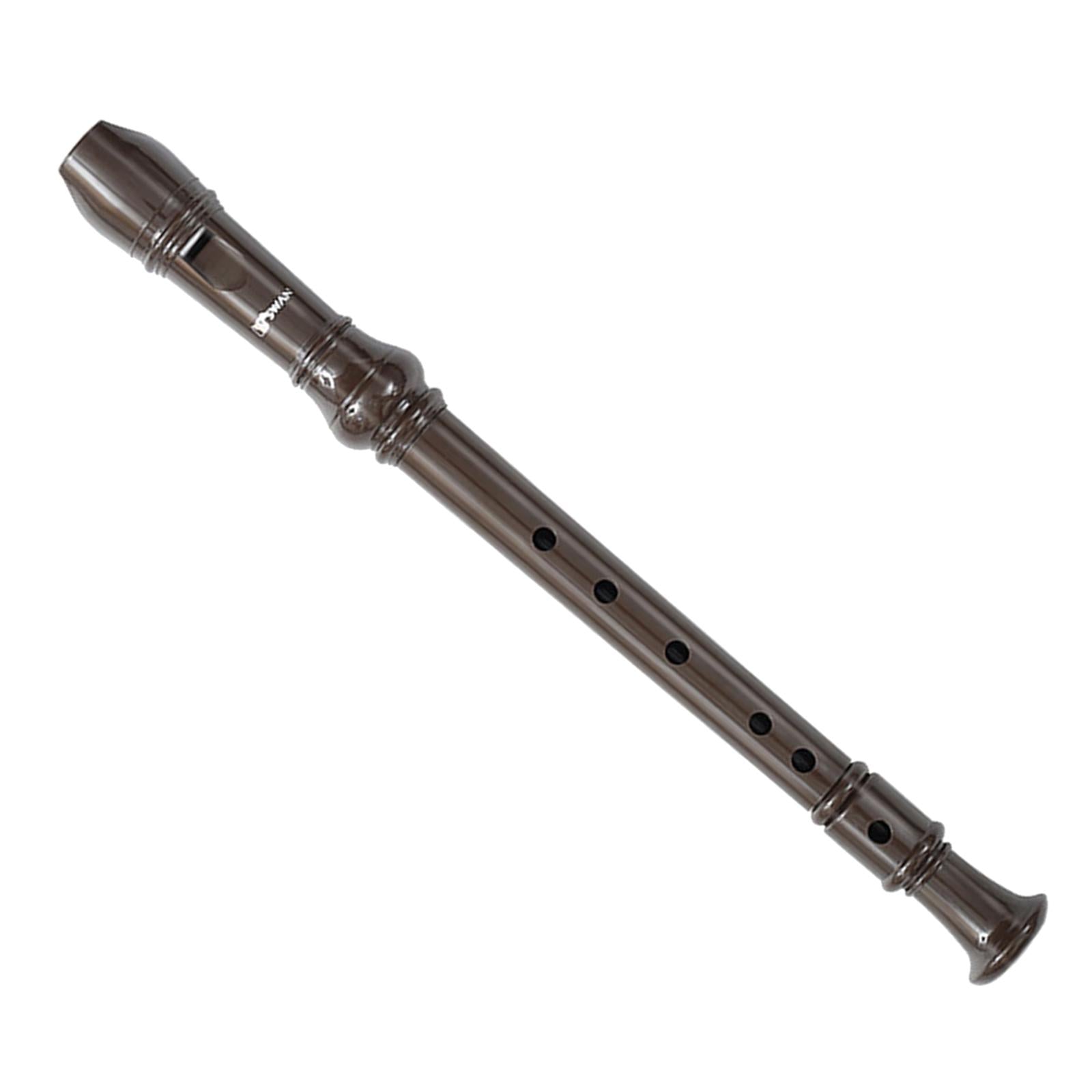 German Style  Soprano Recorder Musical Instrument Gifts  Brown 6 Hole