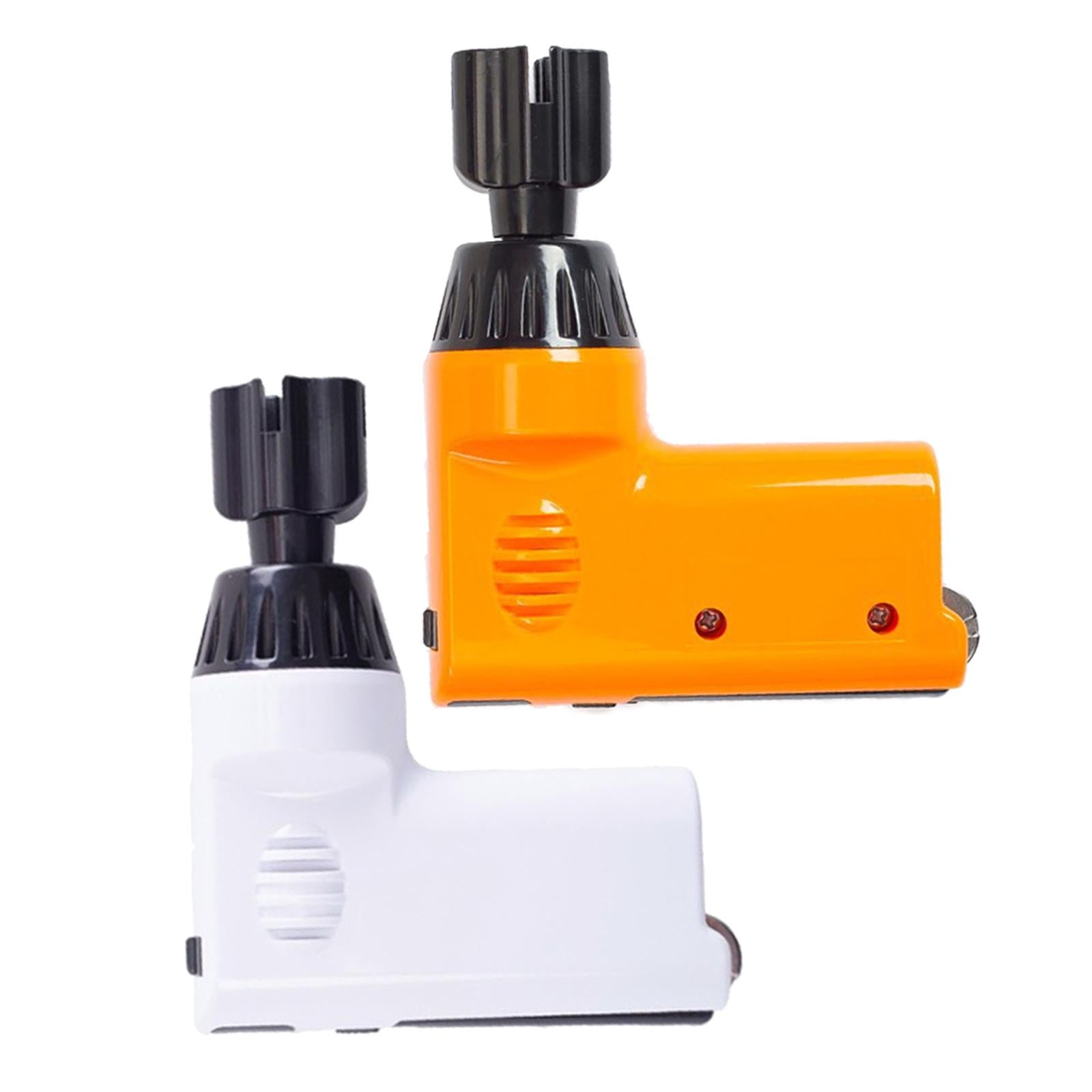 Guitar String Winder with String Cutter Restringing Tool for Ukelele Banjo white