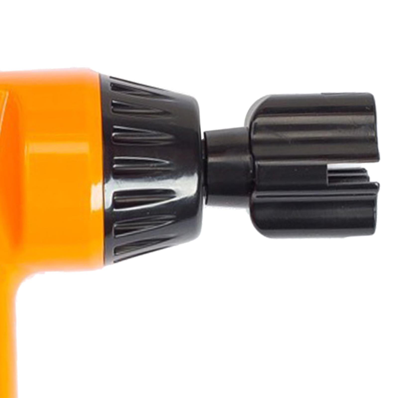 Guitar String Winder with String Cutter Restringing Tool for Ukelele Banjo orange