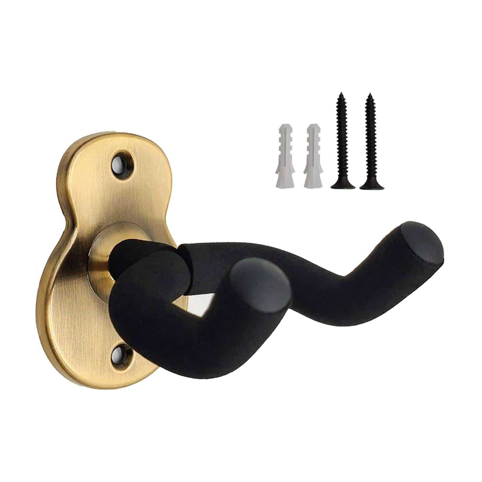 Wall Mount Guitar Hanger Hook Non-slip Holder Stand Guitar Parts Accessories Yellow