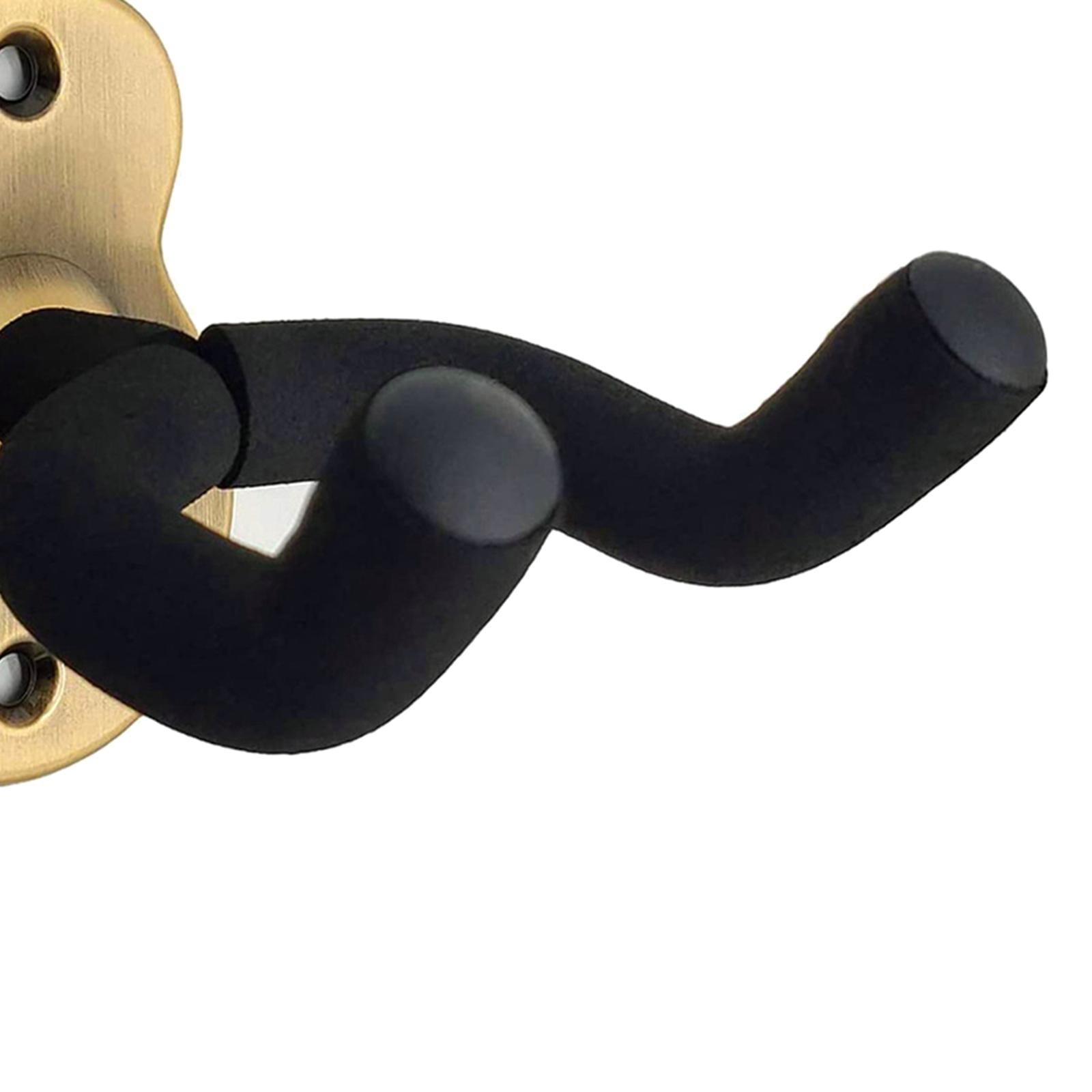 Wall Mount Guitar Hanger Hook Non-slip Holder Stand Guitar Parts Accessories Yellow