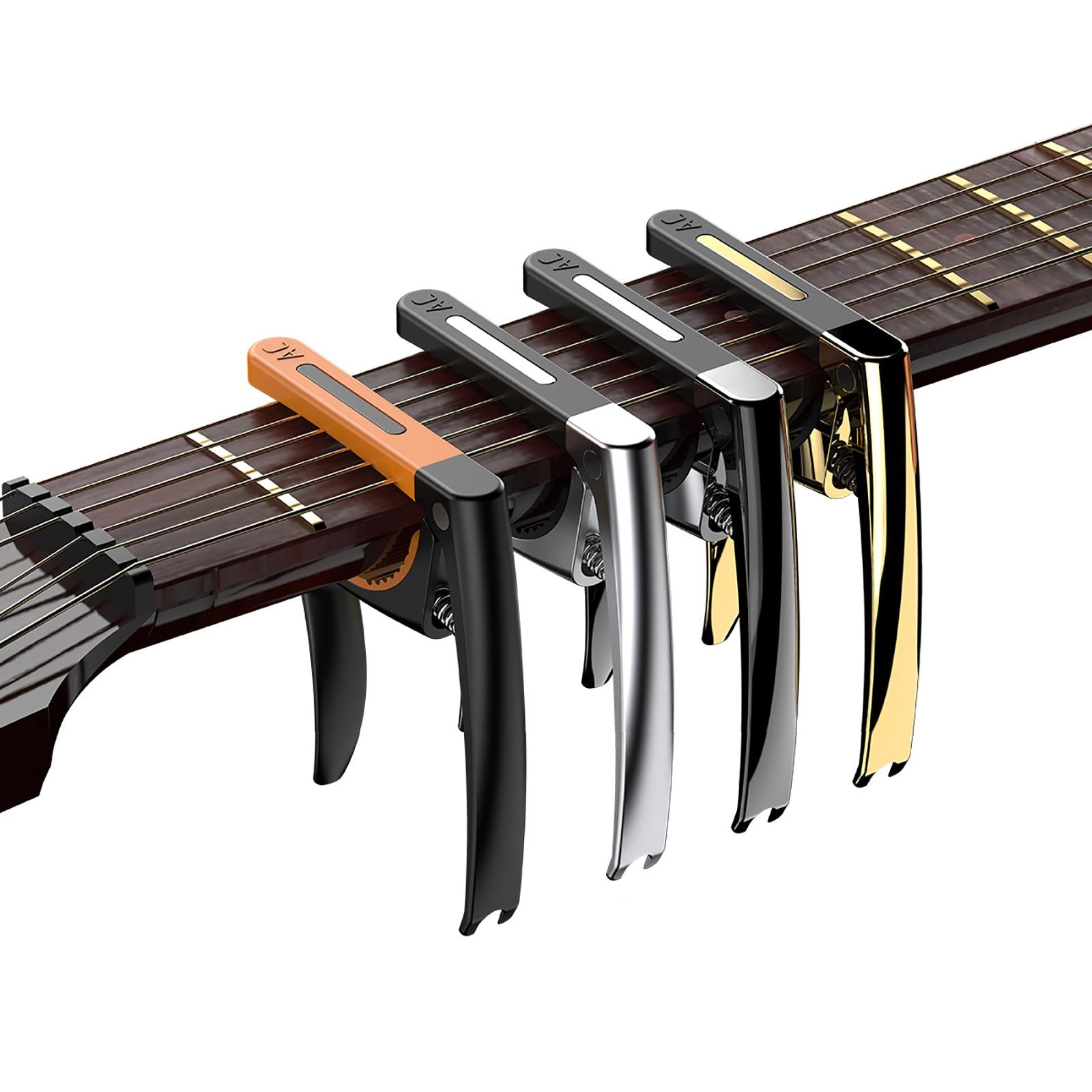 Guitar Capo Zinc Alloy for Acoustic Classic and Electric Guitars Gold