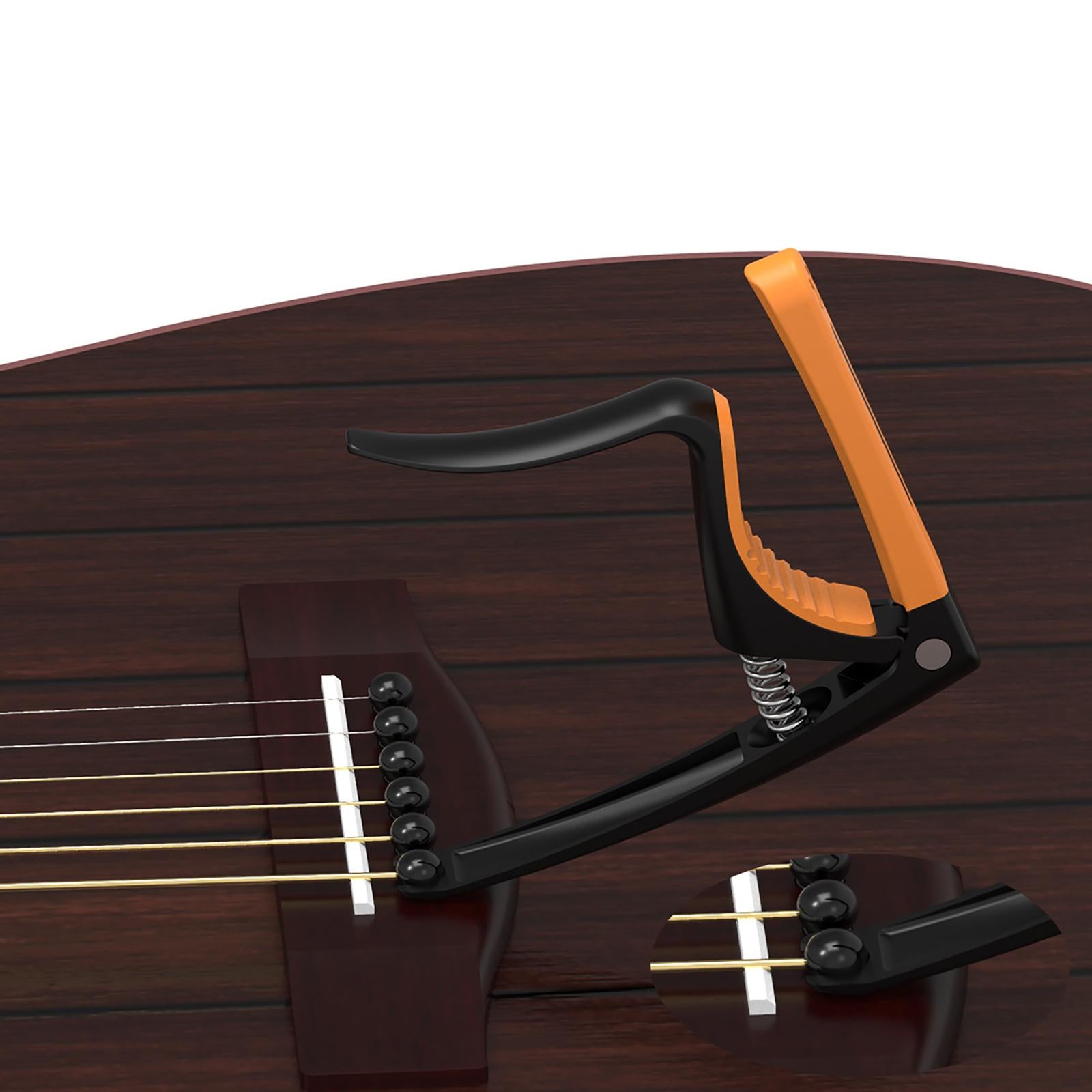 Guitar Capo Zinc Alloy for Acoustic Classic and Electric Guitars Gold