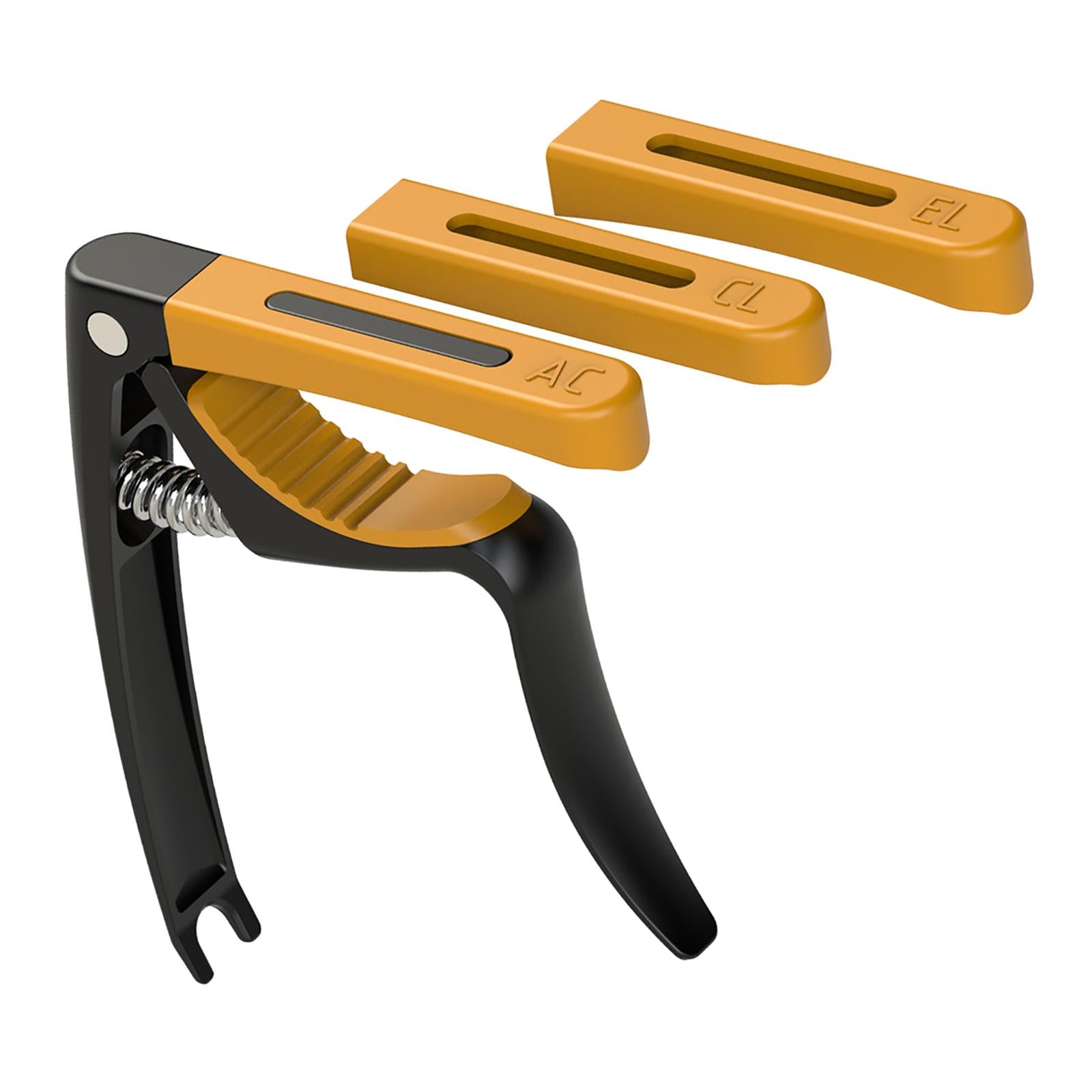 Guitar Capo Zinc Alloy for Acoustic Classic and Electric Guitars Black