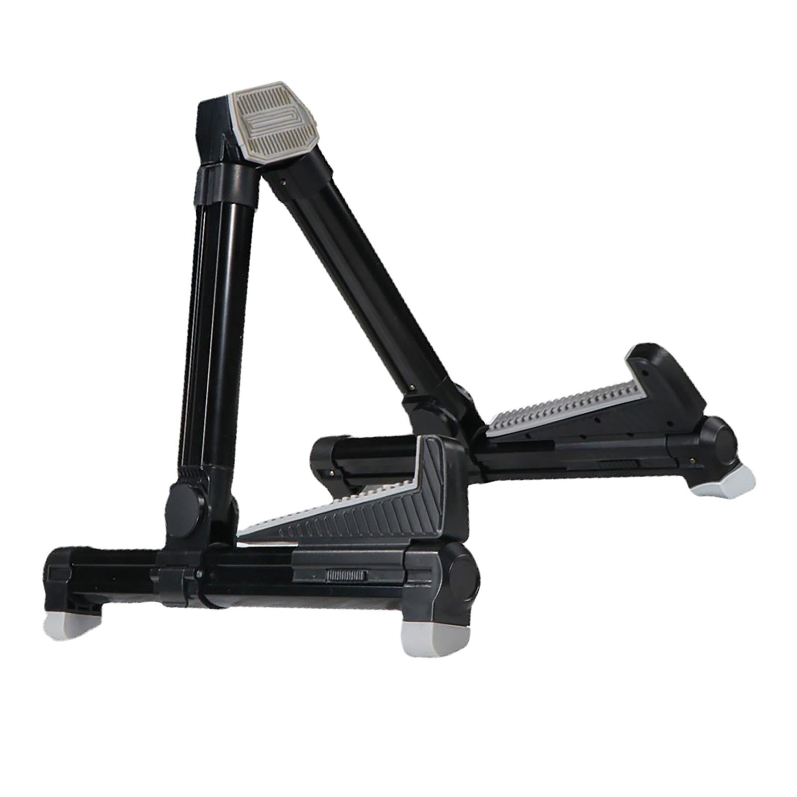 Guitar Stand Durable Non-Slip Rubber Pad&Feet Floor Stand for Folk Guitars Black