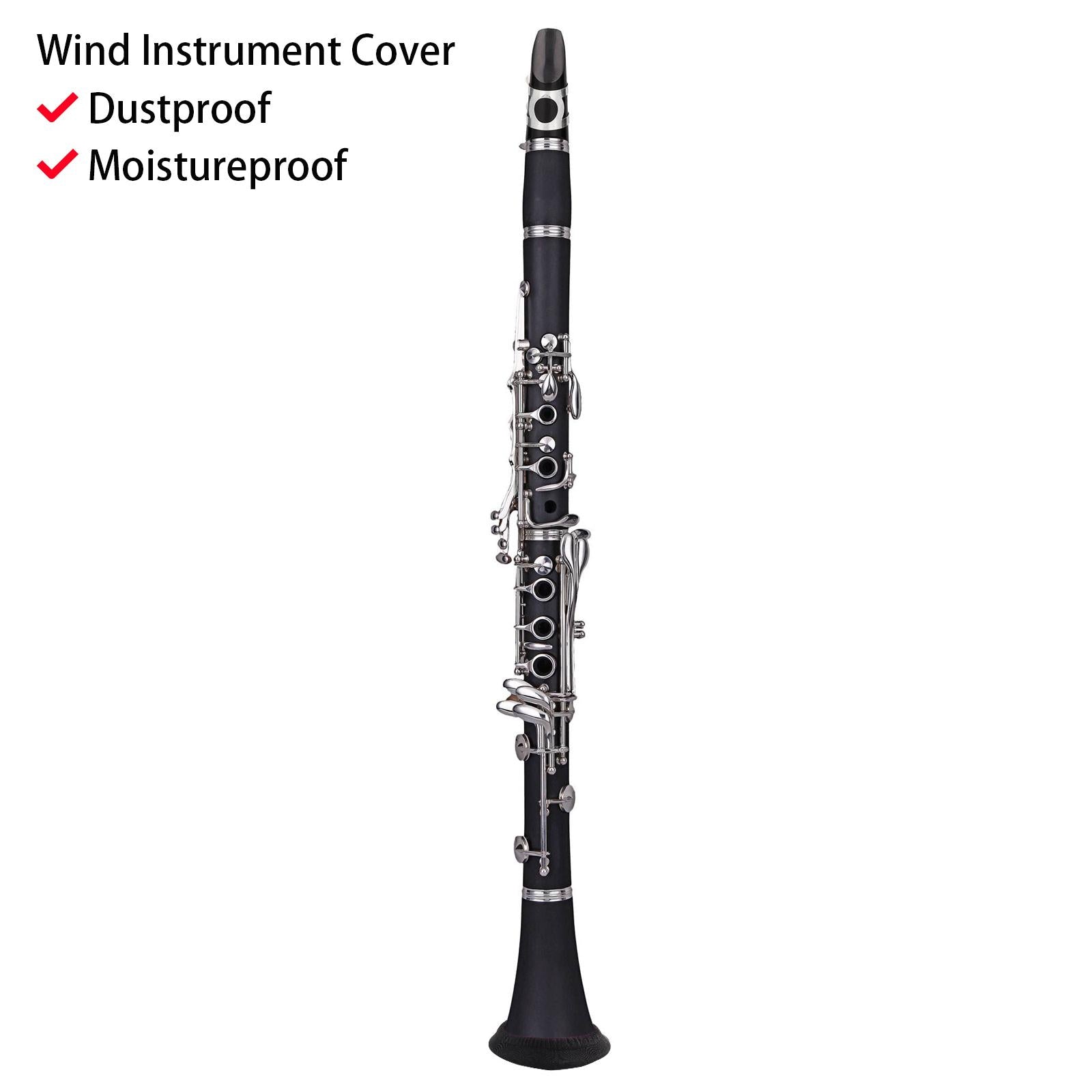 Wind Instrument Cleaning Cloth for Alto Tenor Soprano Sax Trumpet Flute