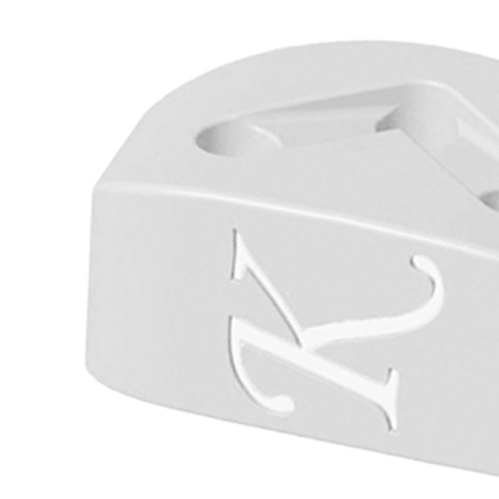 7 Pieces Guitar String Retainer String Buckle for Classical Guitar Accessory White