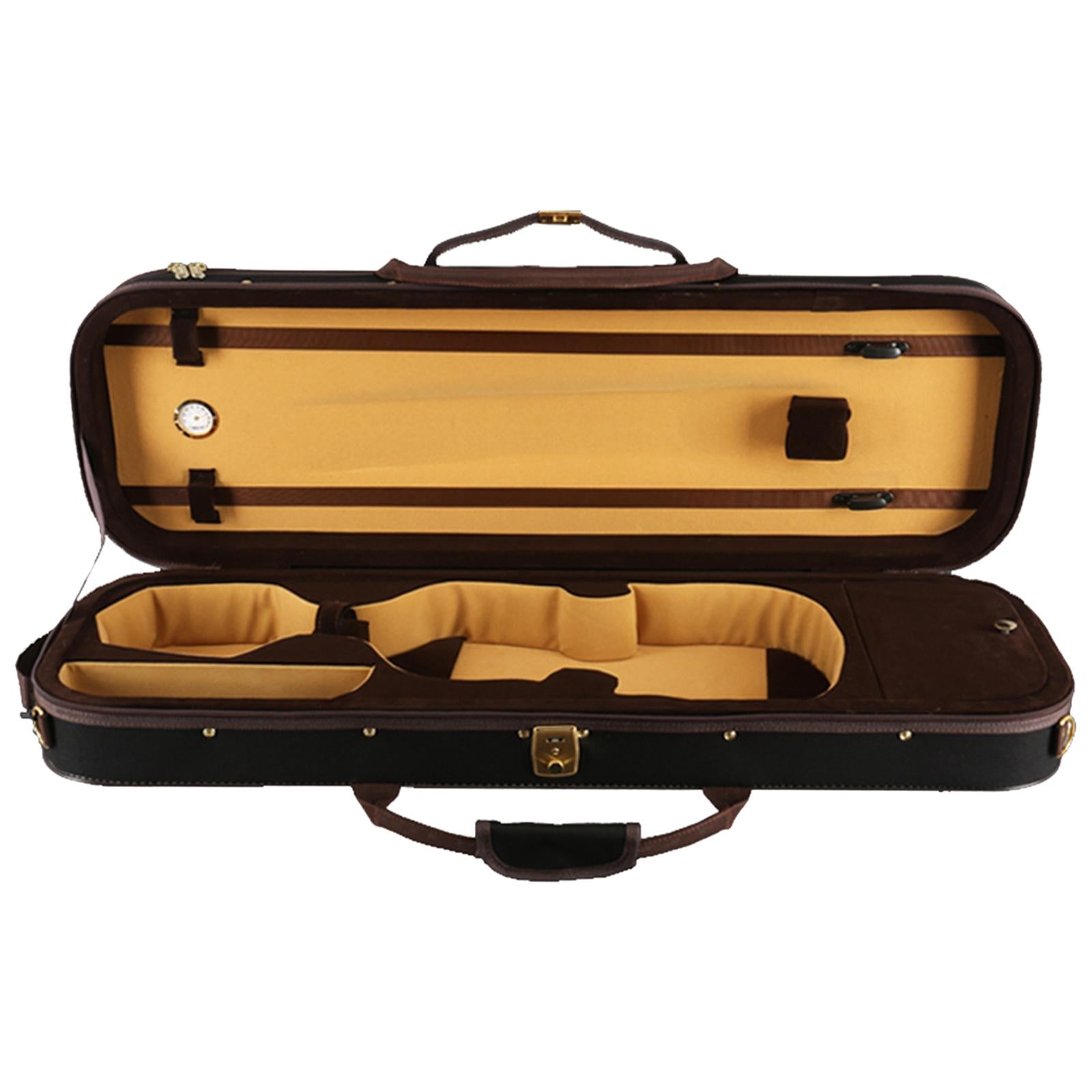 Violin Case Stringed Instrument Lightweight Accessories Show Student 62.5x21x12.5cm