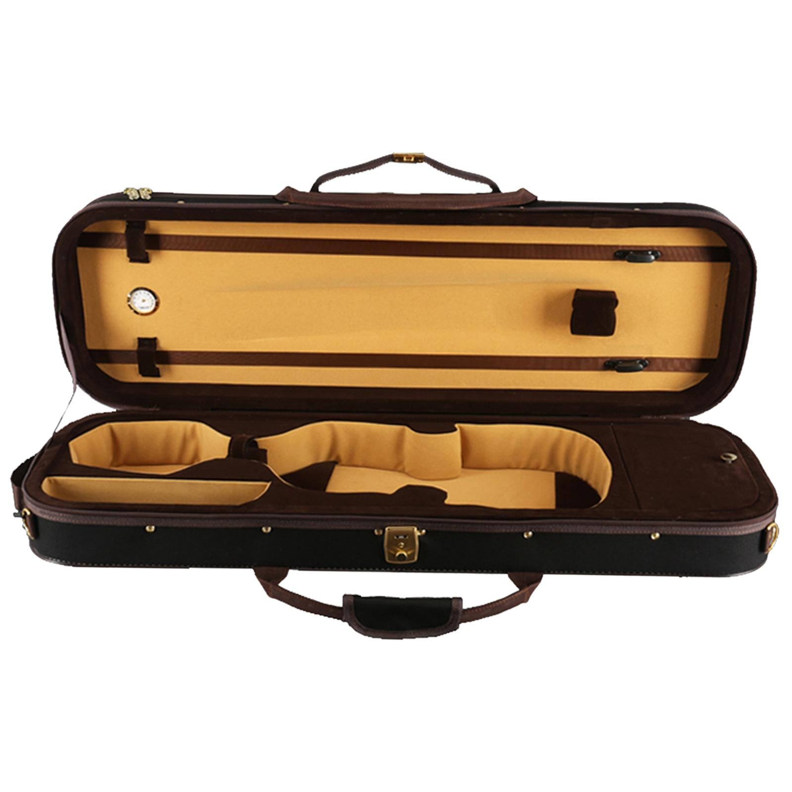 Violin Case Stringed Instrument Lightweight Accessories Show Student 62.5x21x12.5cm