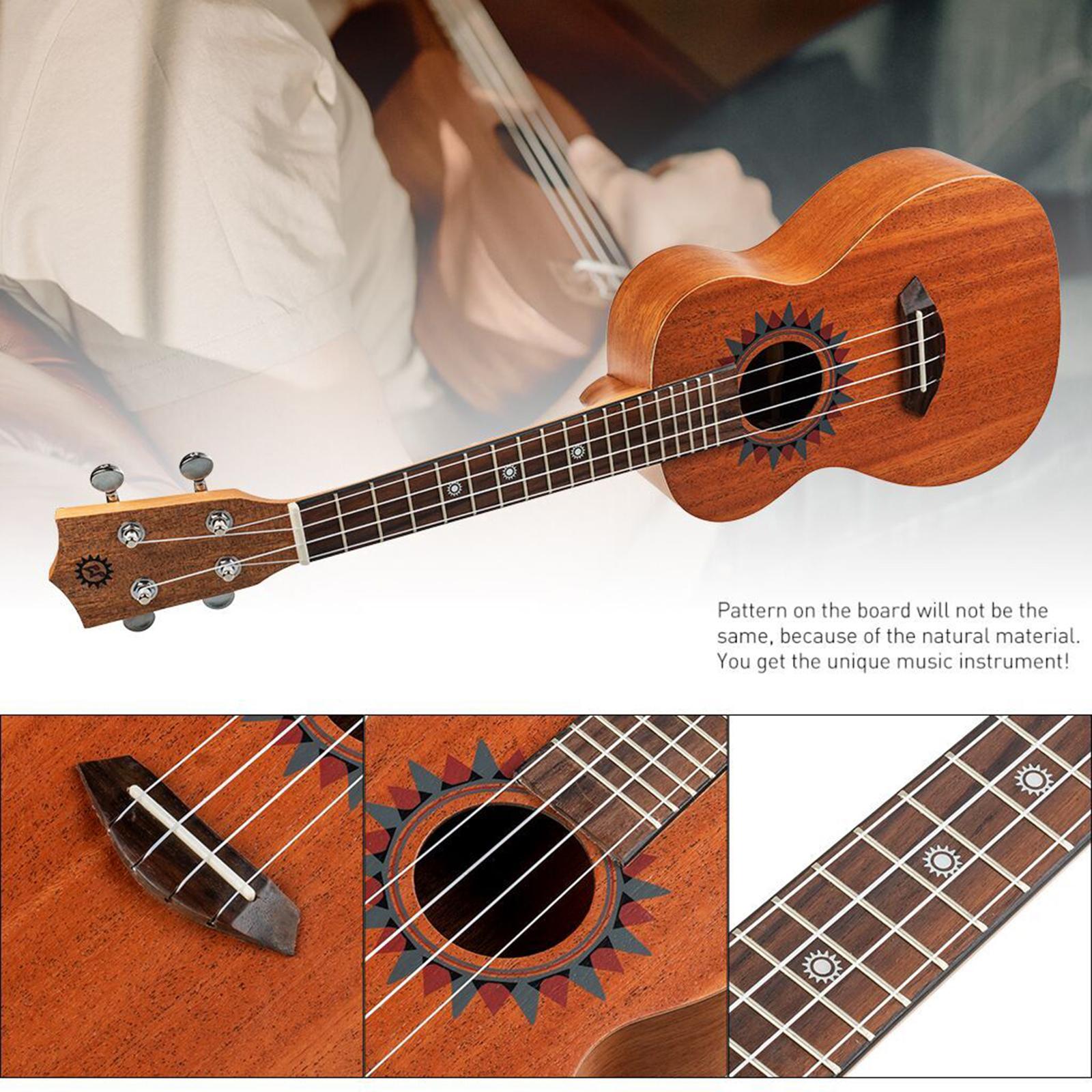 Professional 4 Strings Ukulele Musical Instrument for Beginners Adults