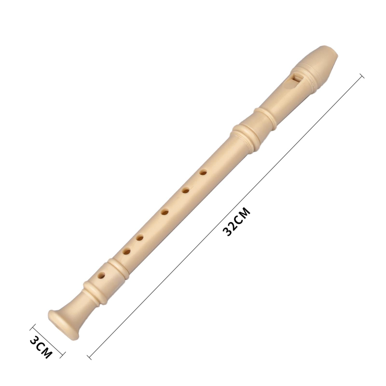 Plastic Recorder Soprano Flute Musical Instrument for Kids Adults Gifts 6 Hole