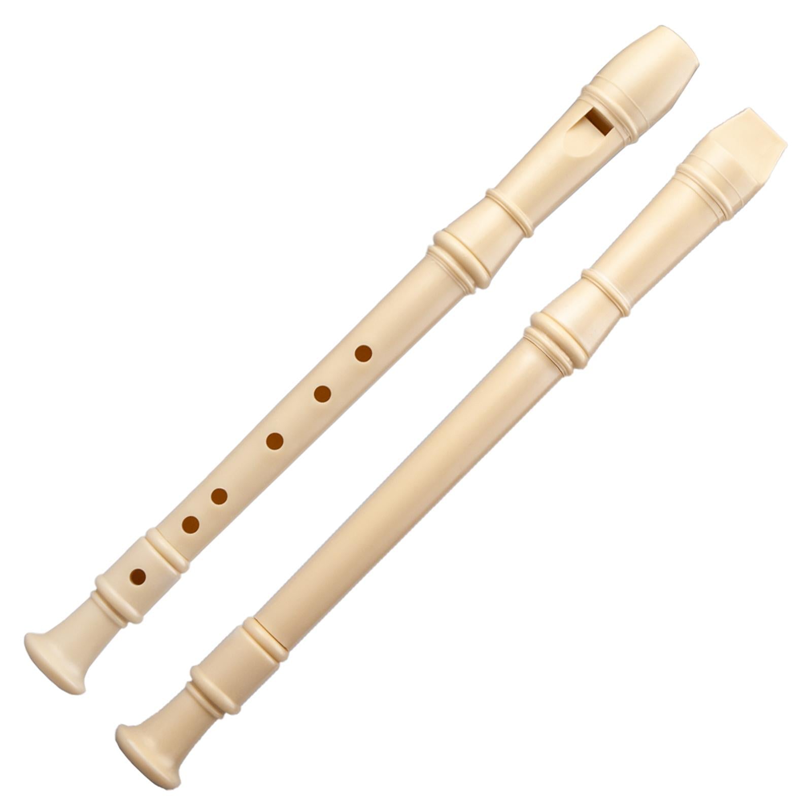 Plastic Recorder Soprano Flute Musical Instrument for Kids Adults Gifts 6 Hole
