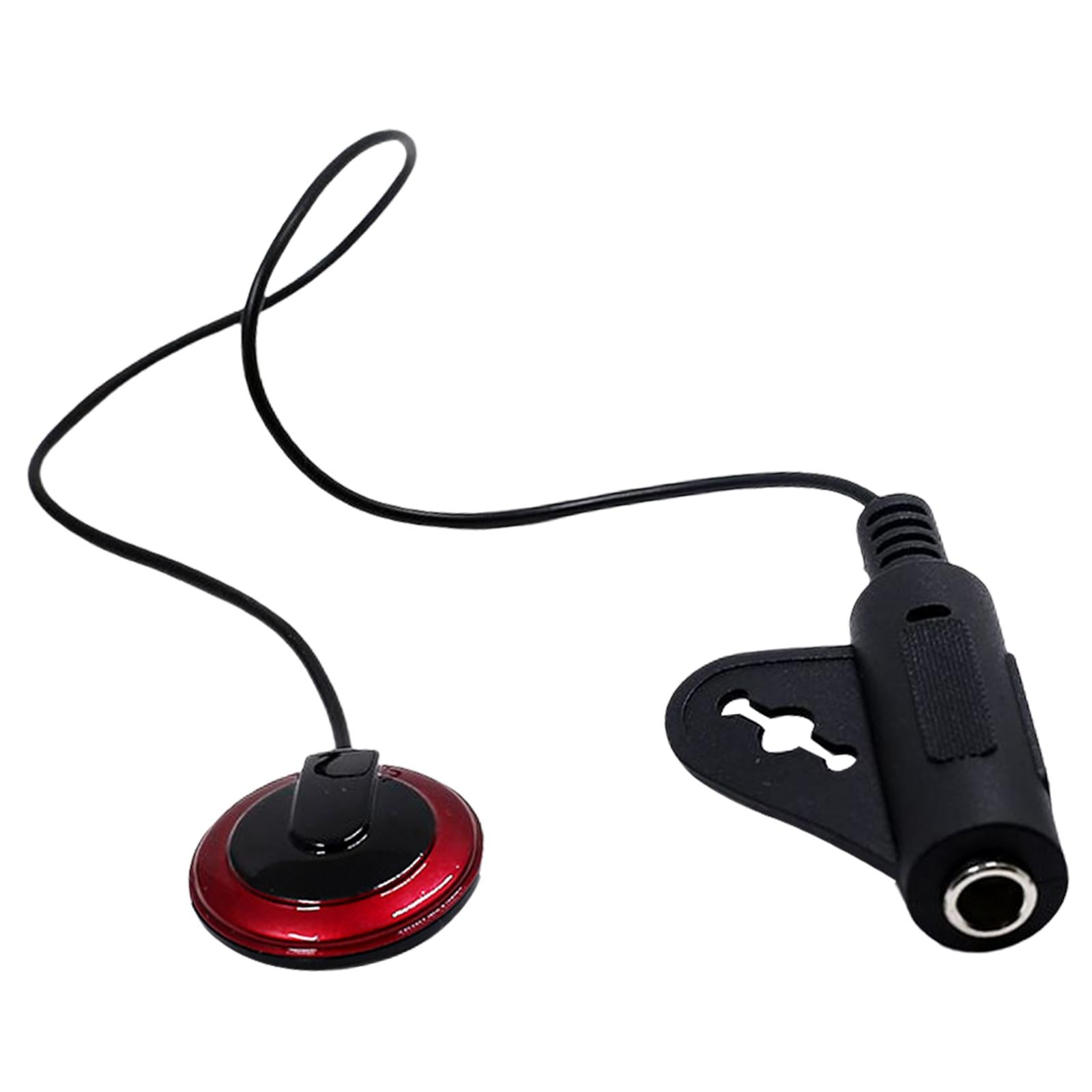 Piezo Contact Microphone Pickup for Acoustic Guitar Accessory Instrument 1pcs