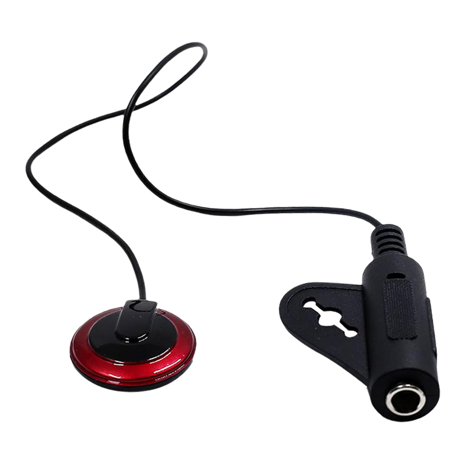 Piezo Contact Microphone Pickup for Acoustic Guitar Accessory Instrument 1pcs