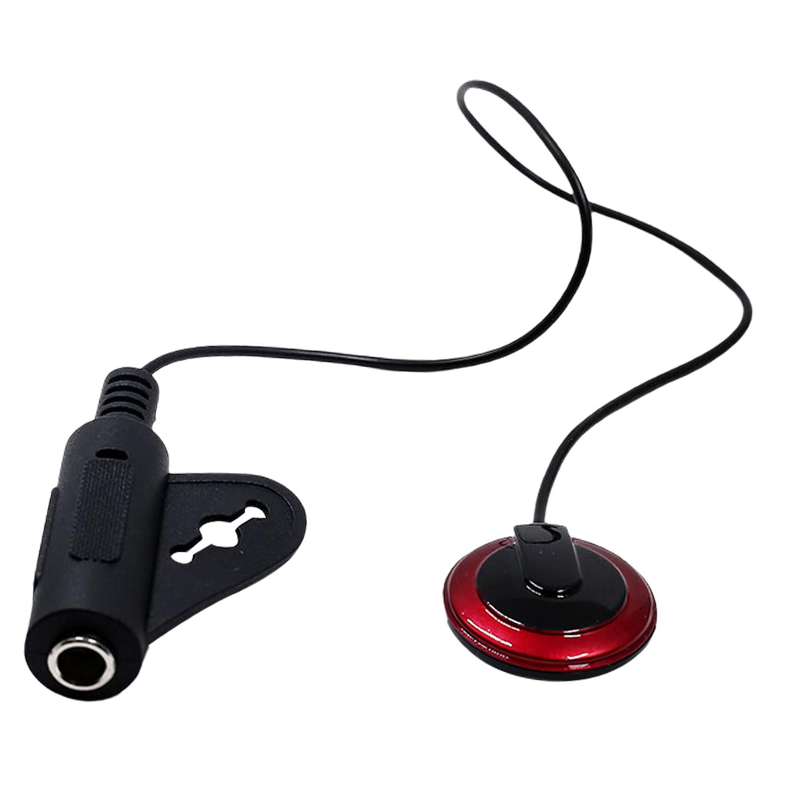 Piezo Contact Microphone Pickup for Acoustic Guitar Accessory Instrument 1pcs