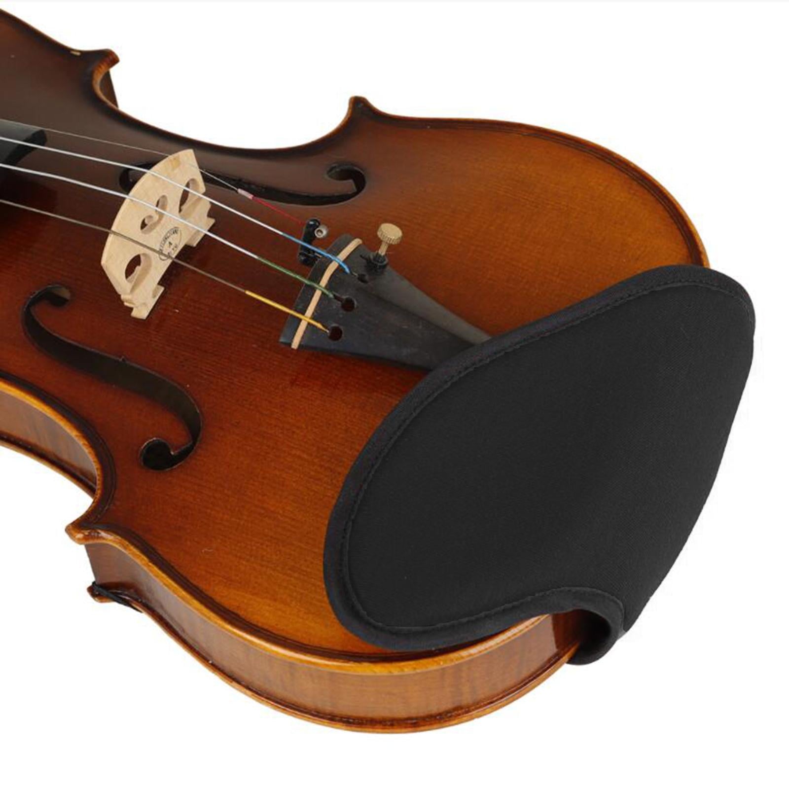 Cotton Violin Shoulder Rest Soft Violin Chin Rests for Beginners Black